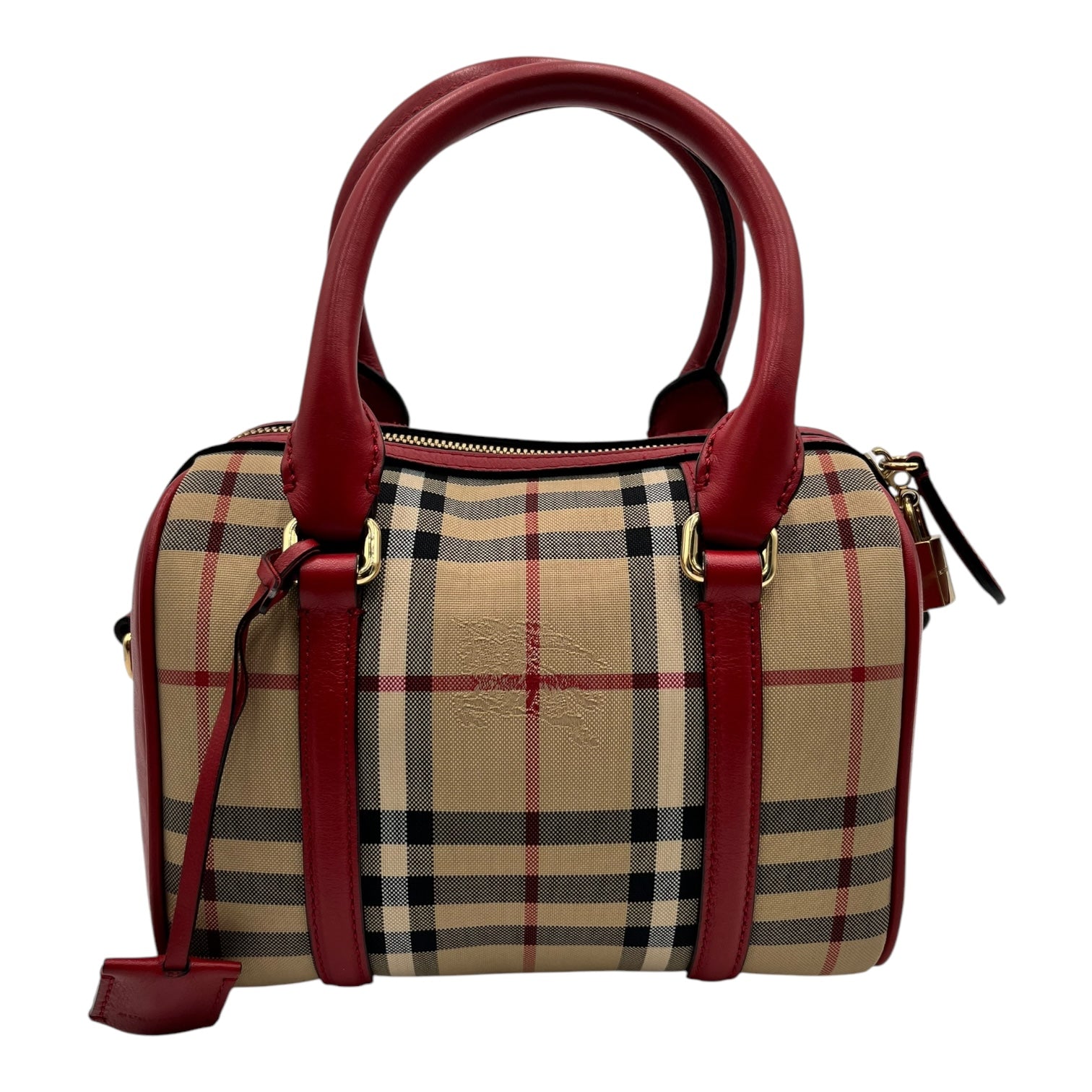 BURBERRY ALCHESTER CONVERTIBLE SATCHEL HOUSE CHECK