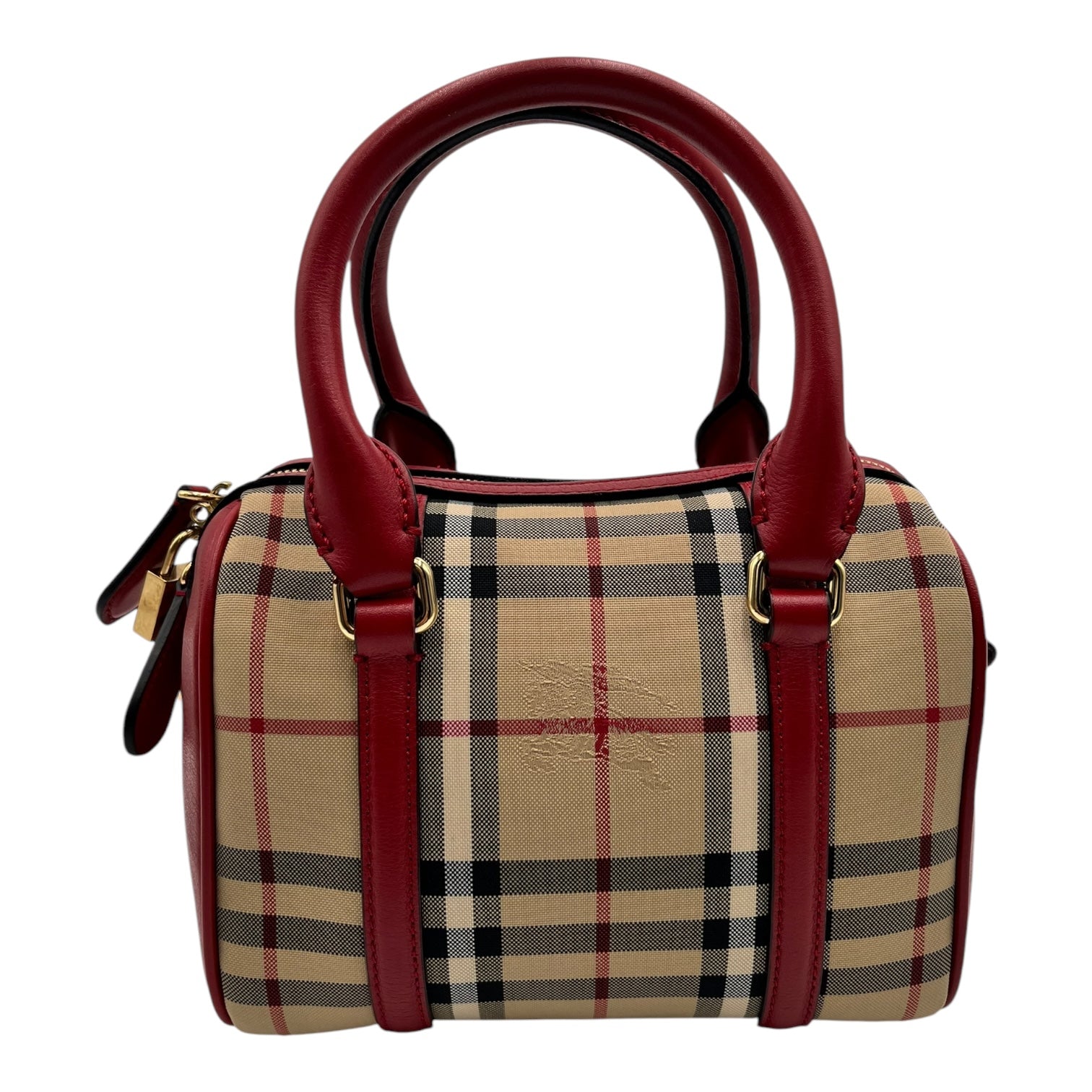 BURBERRY ALCHESTER CONVERTIBLE SATCHEL HOUSE CHECK