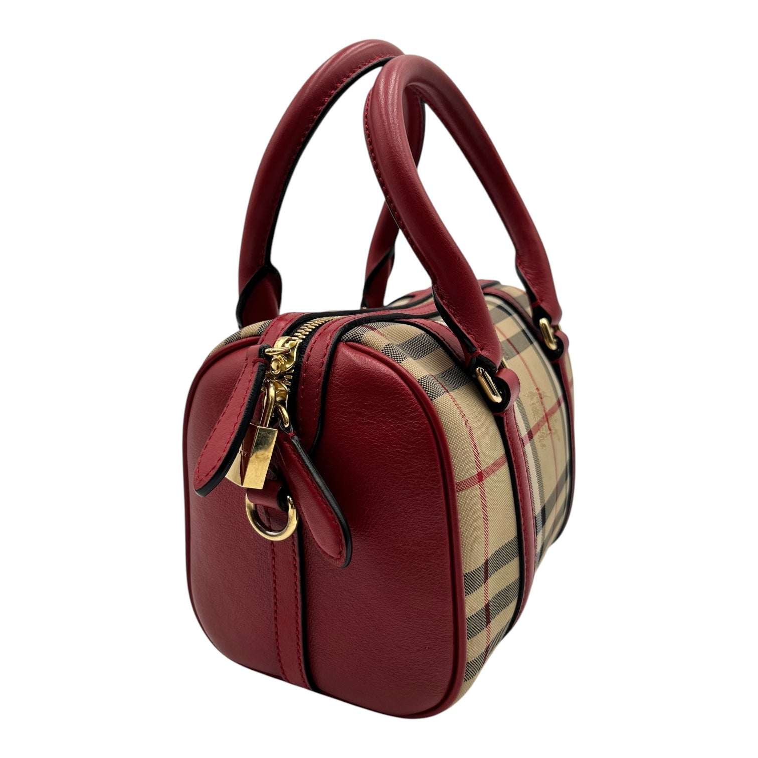 BURBERRY ALCHESTER CONVERTIBLE SATCHEL HOUSE CHECK