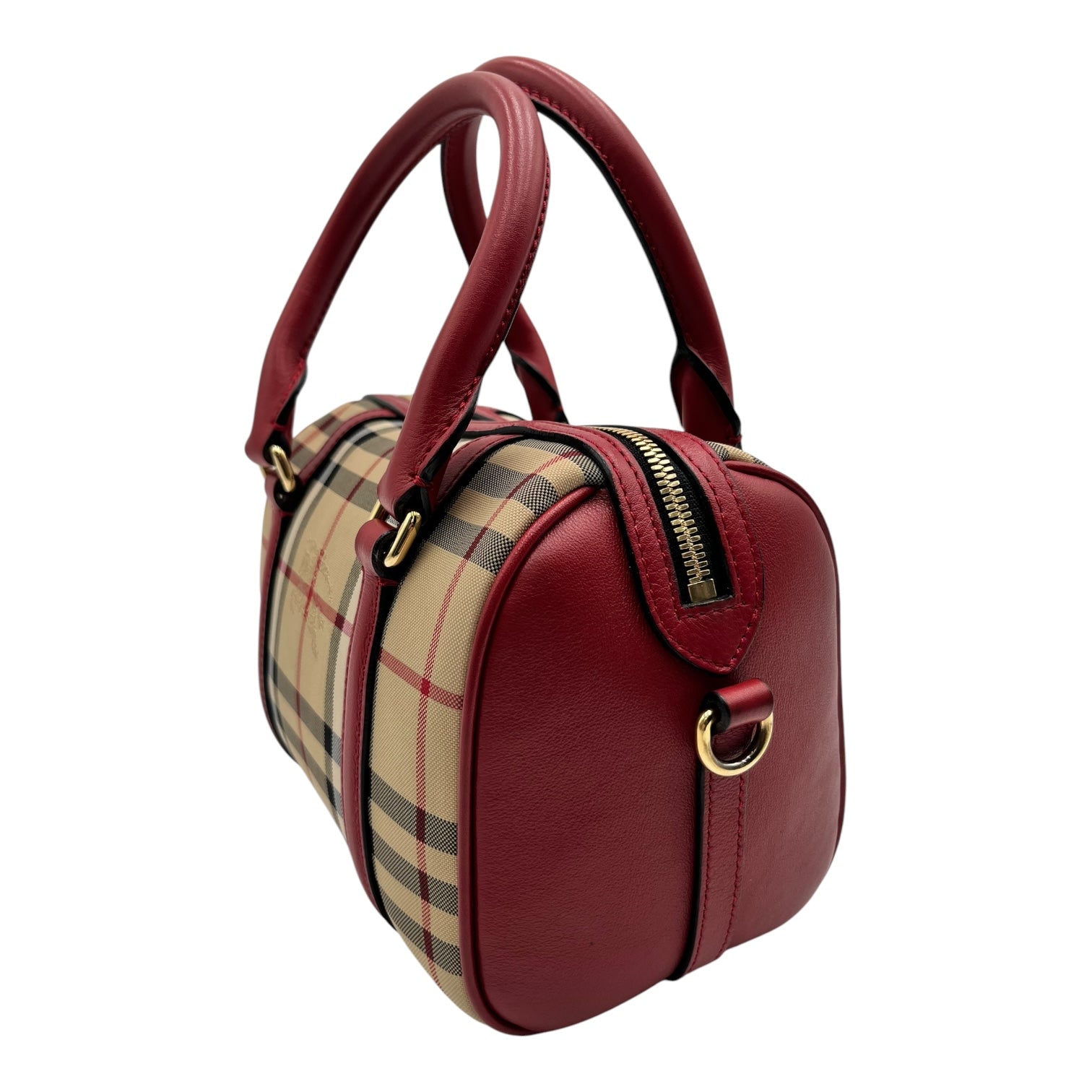 BURBERRY ALCHESTER CONVERTIBLE SATCHEL HOUSE CHECK