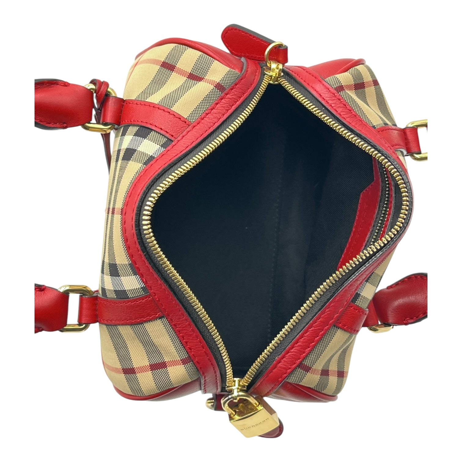 BURBERRY ALCHESTER CONVERTIBLE SATCHEL HOUSE CHECK