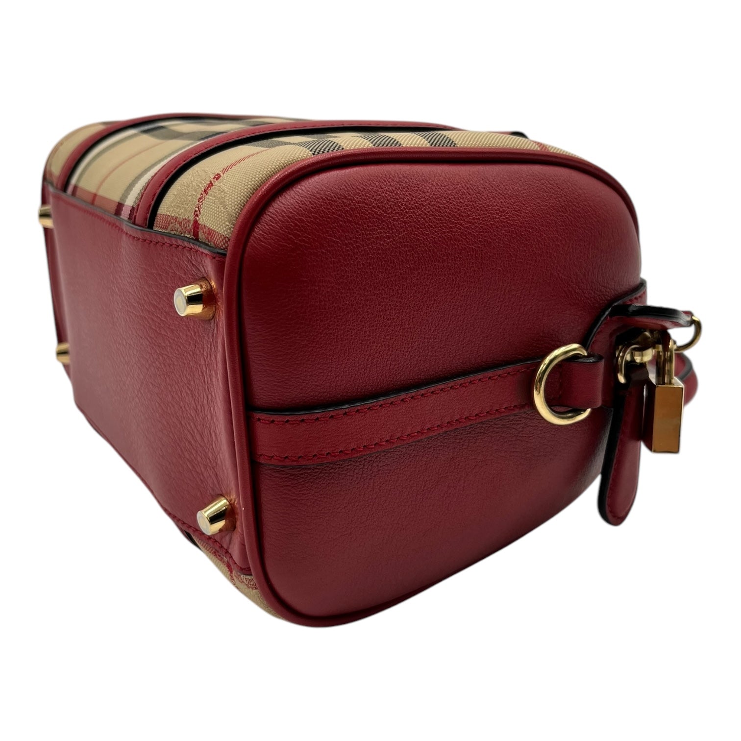 BURBERRY ALCHESTER CONVERTIBLE SATCHEL HOUSE CHECK