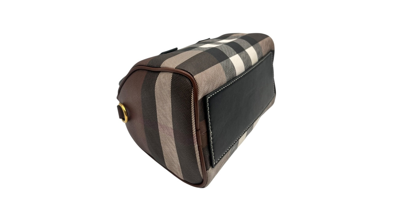 BURBERRY MINI CHECK BOWLING BAG