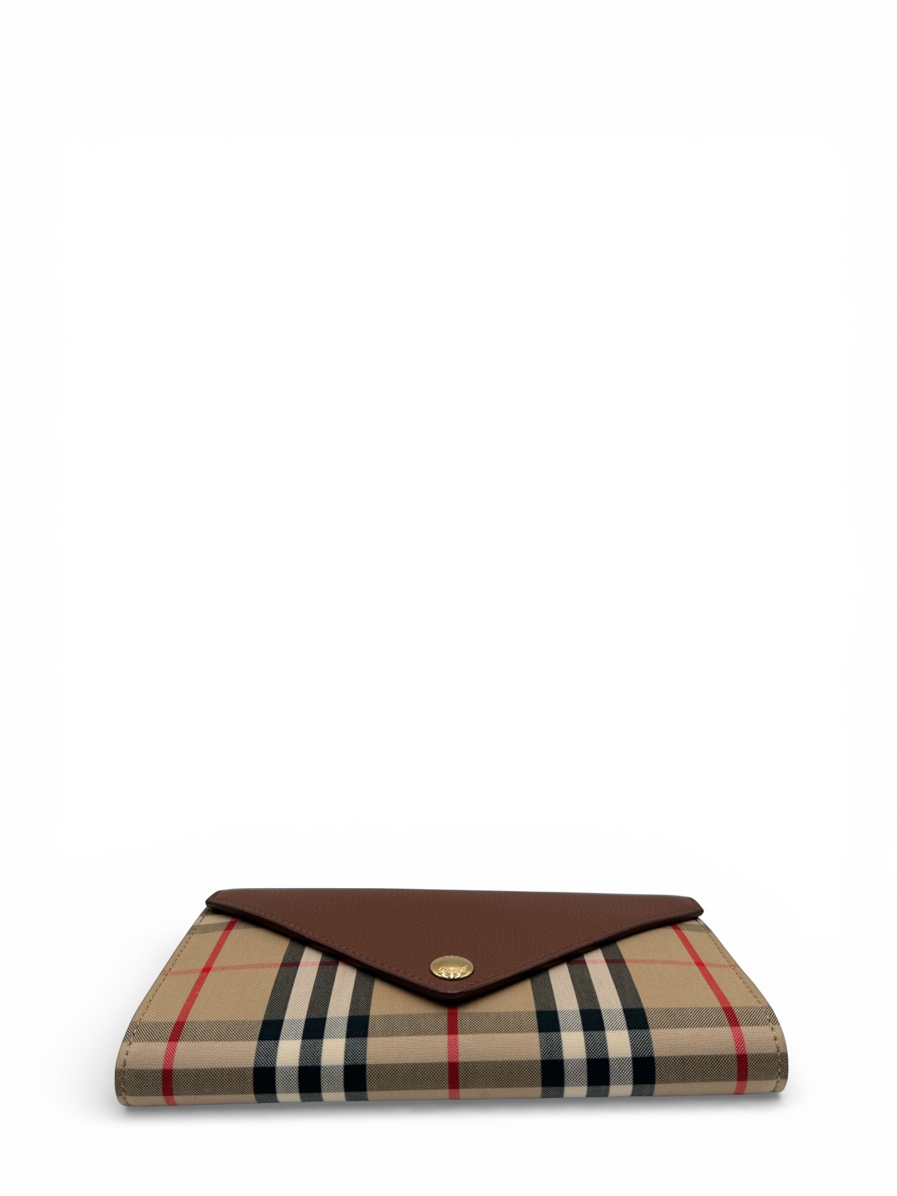 BURBERRY HANNAH LEATHER HANDBAG