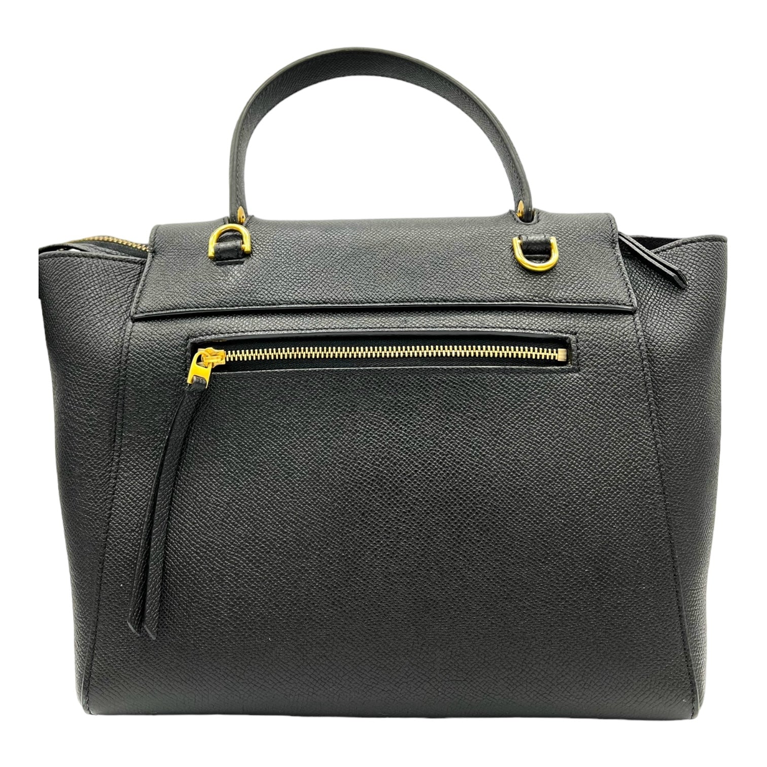 CELINE BELT BAG MICRO IN BLACK WITH GOLD HARDWARE