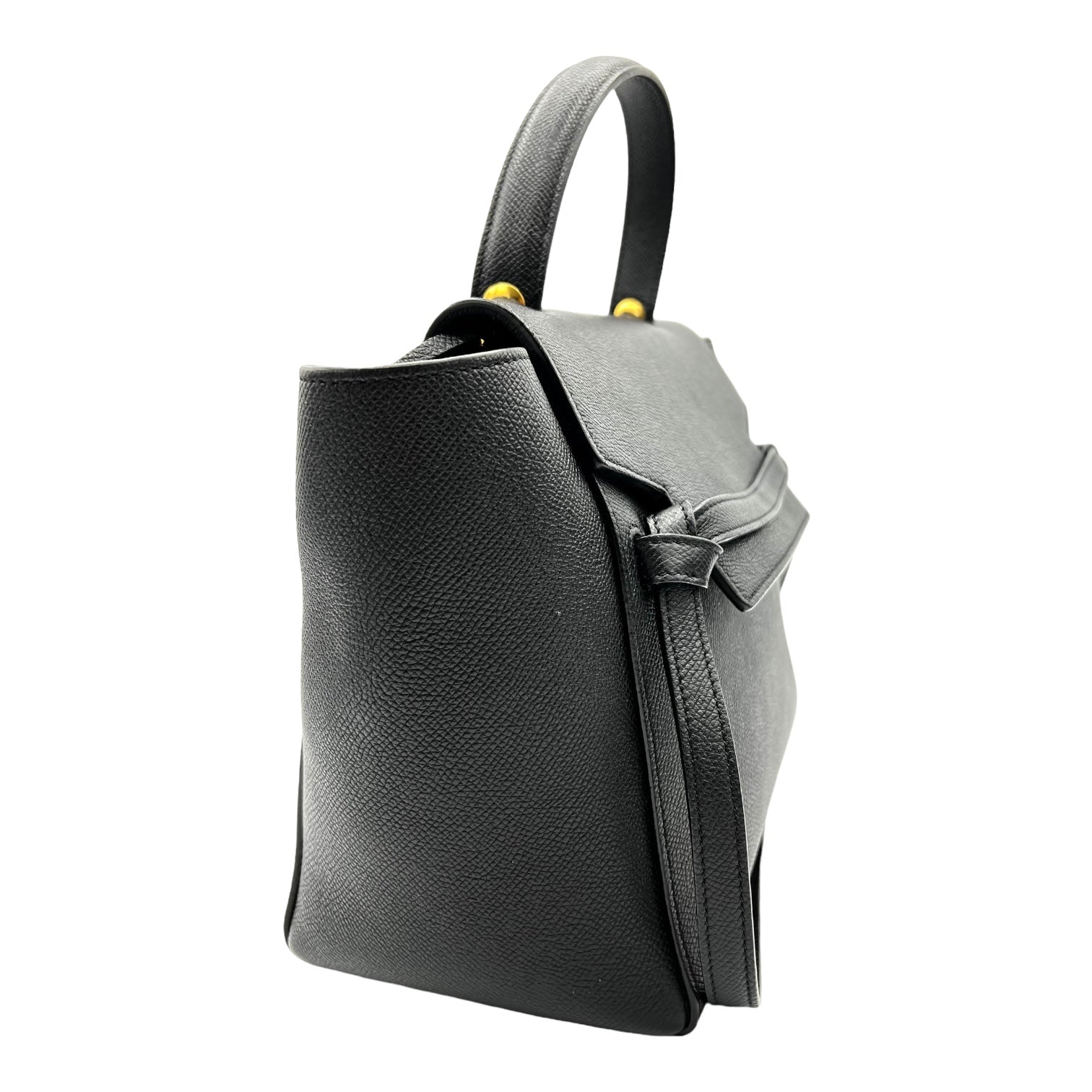 CELINE BELT BAG MICRO IN BLACK WITH GOLD HARDWARE