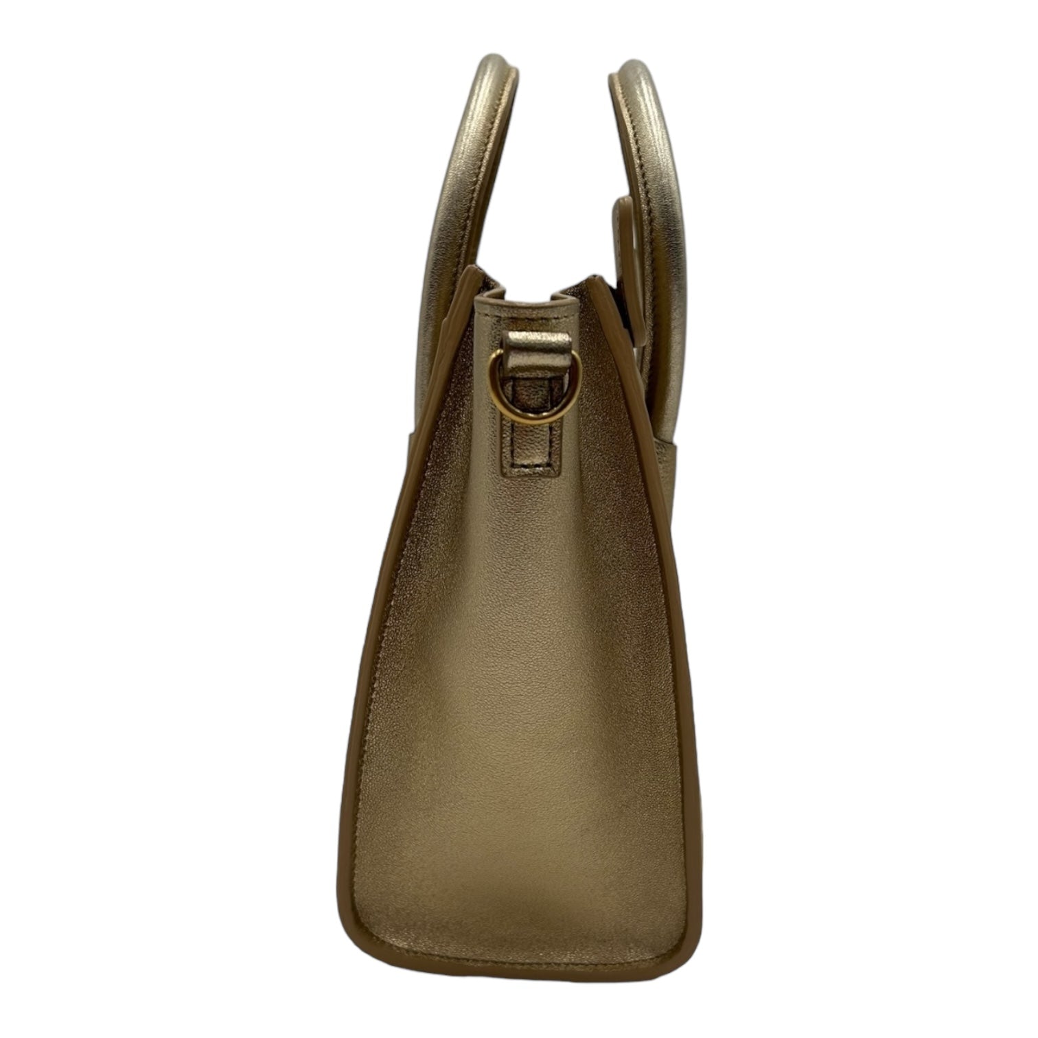 CELINE NANO LUGGAGE BAG GOLD