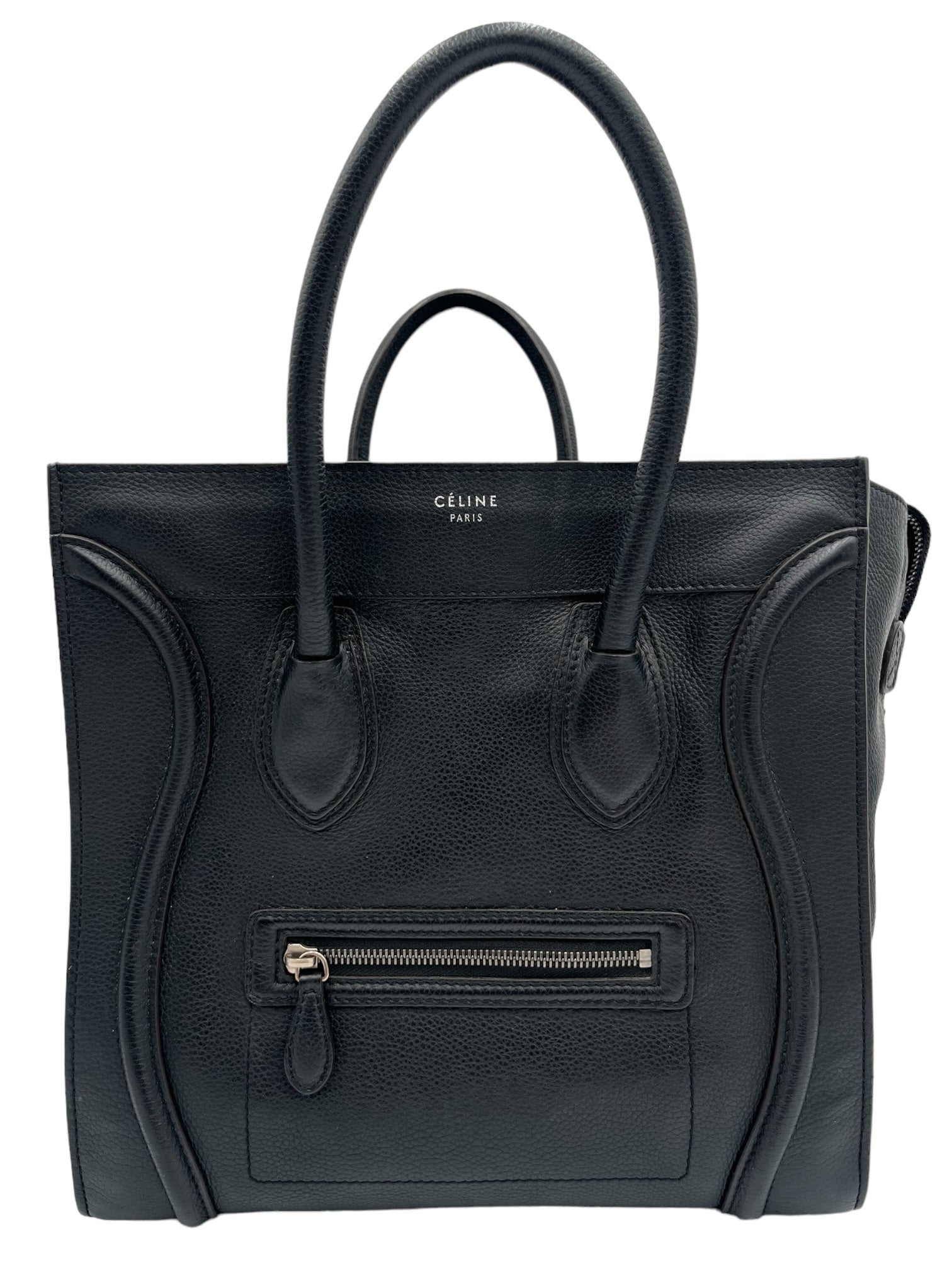 CELINE PHANTOM SUEDE TOTE BLACK