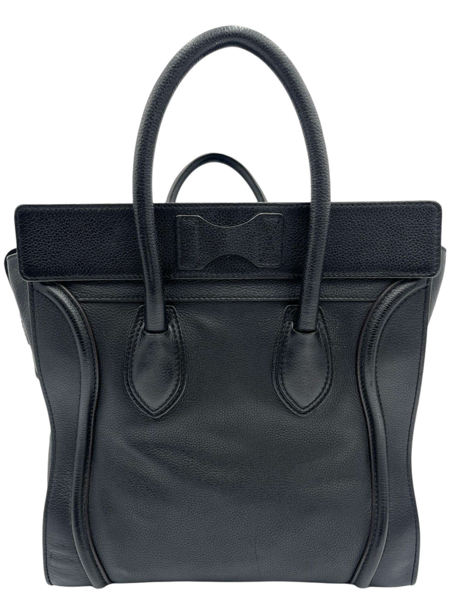 CELINE PHANTOM SUEDE TOTE BLACK