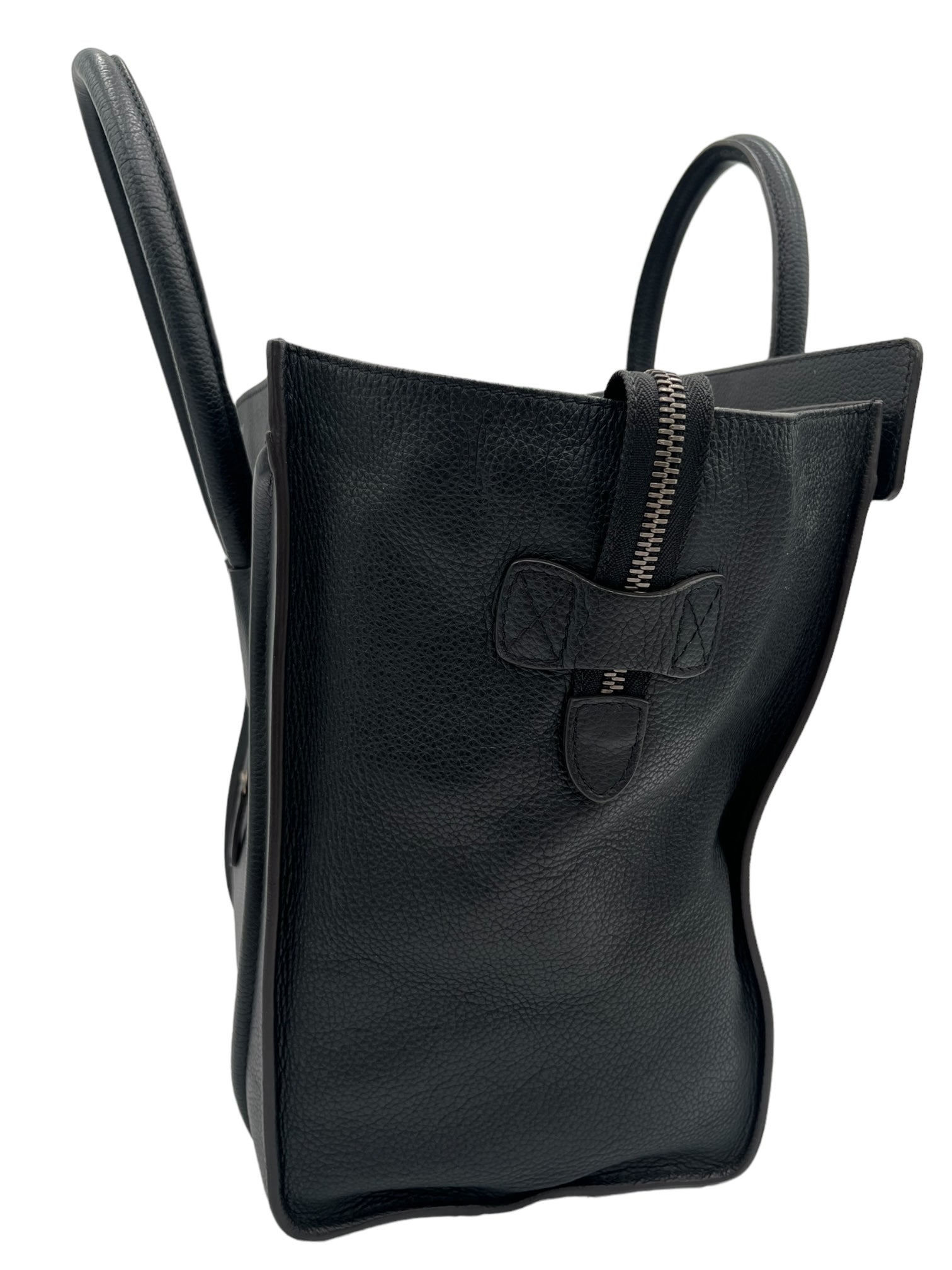 CELINE PHANTOM SUEDE TOTE BLACK