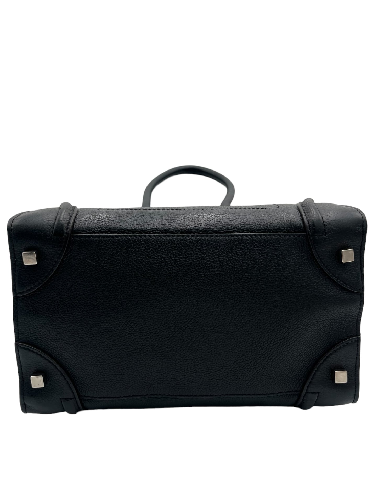 CELINE PHANTOM SUEDE TOTE BLACK