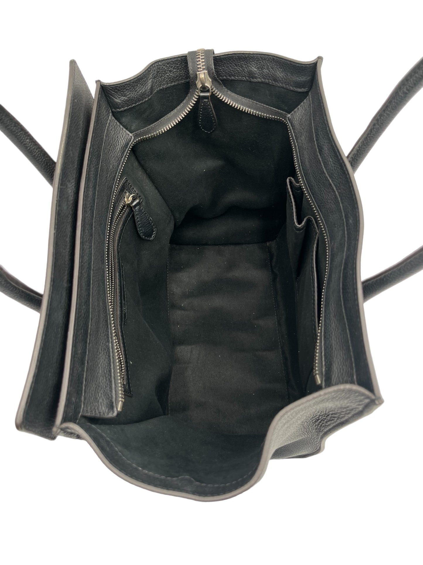 CELINE PHANTOM SUEDE TOTE BLACK