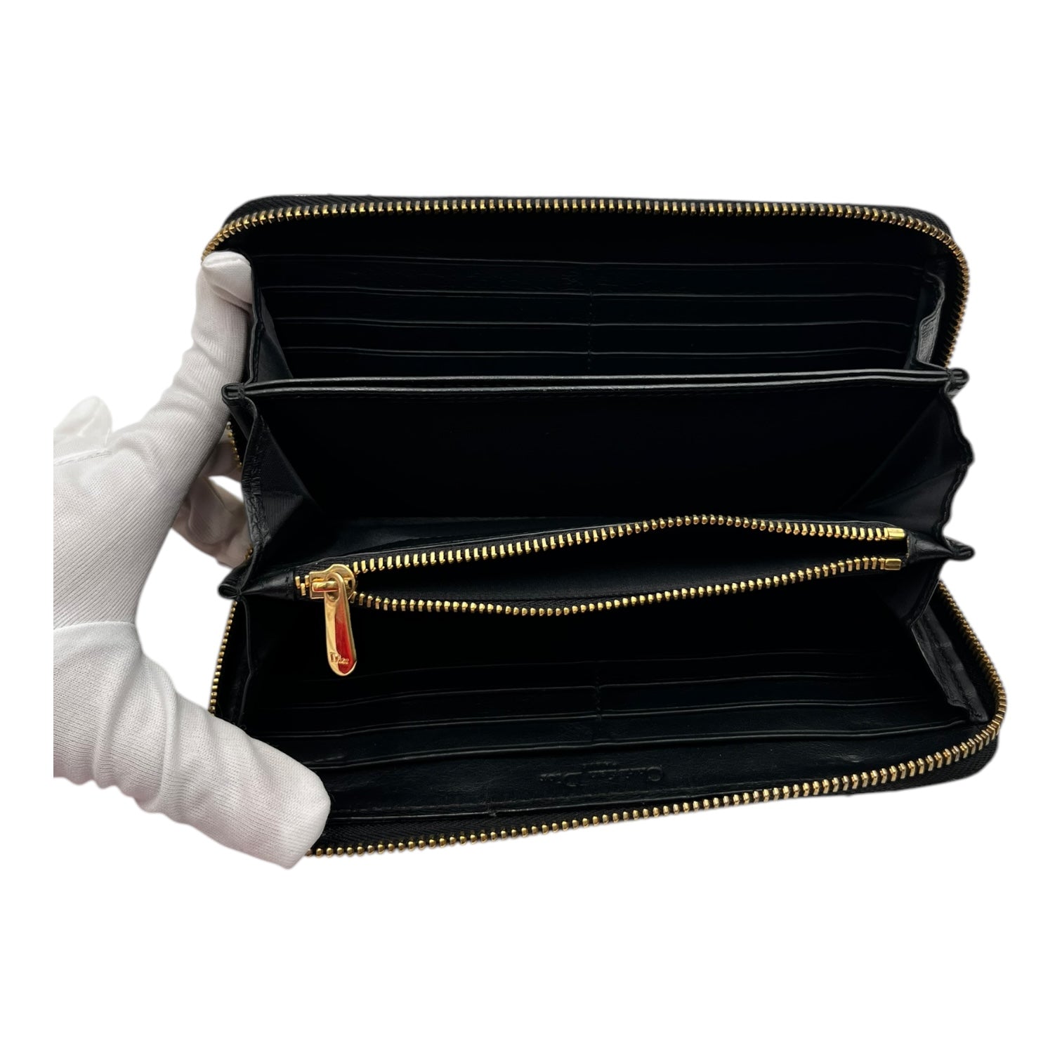 DIOR PATENT LEATHER WALLET