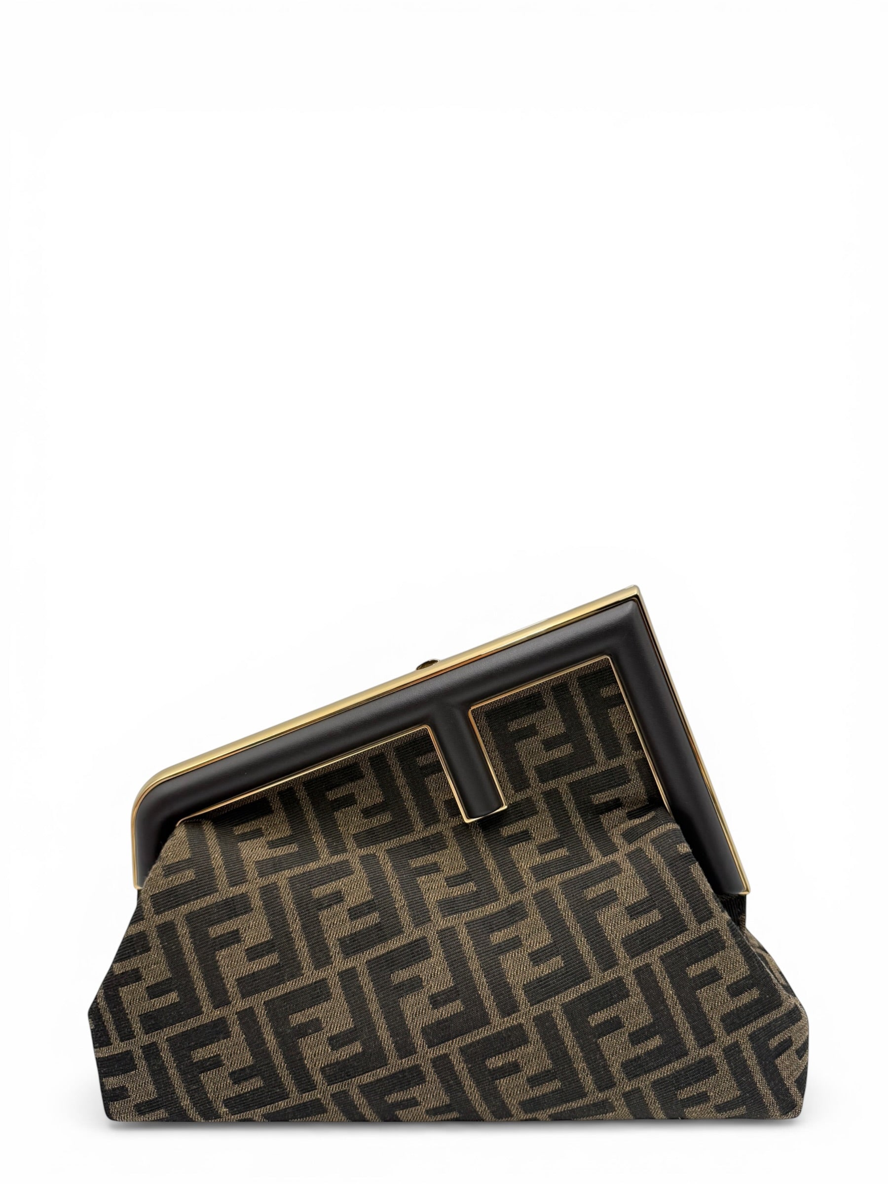FENDI FIRST SHOULDER BAG - ZUCCA CANVAS