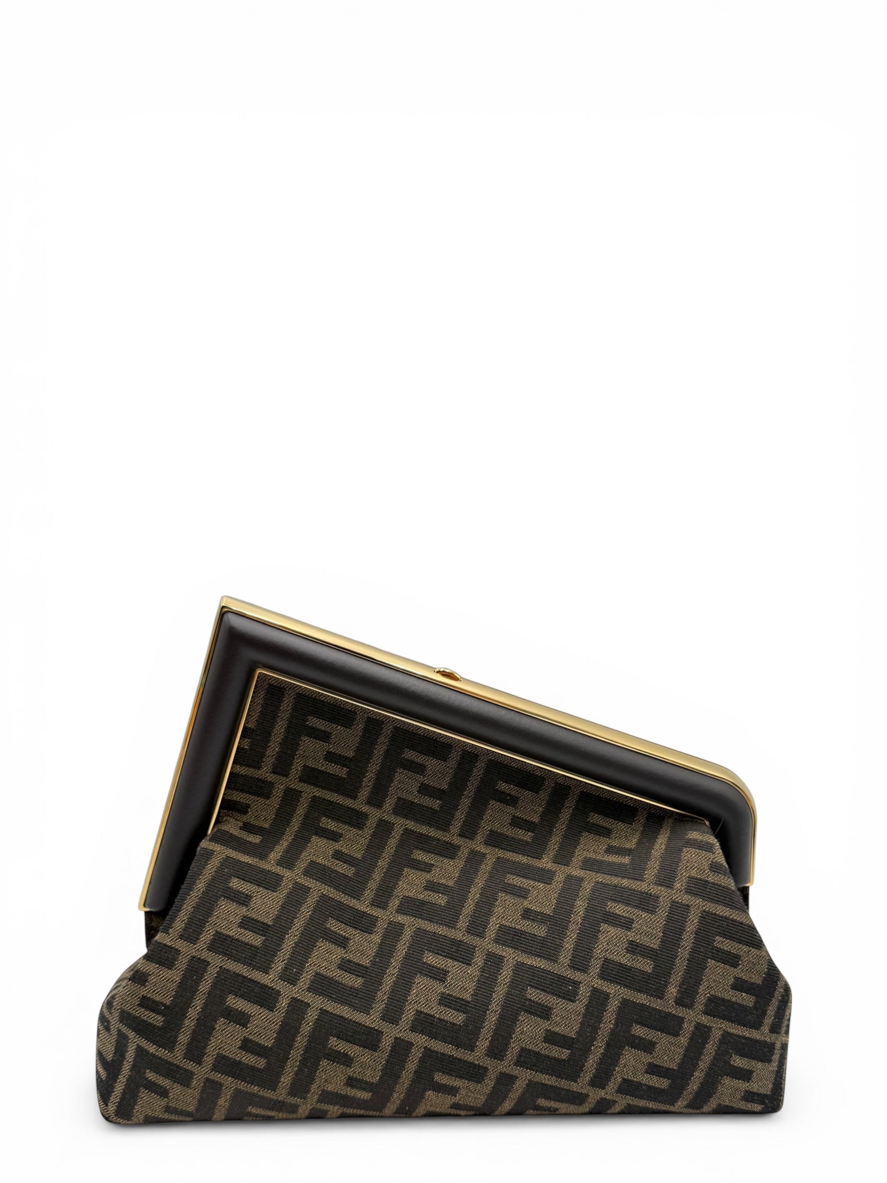 FENDI FIRST SHOULDER BAG - ZUCCA CANVAS