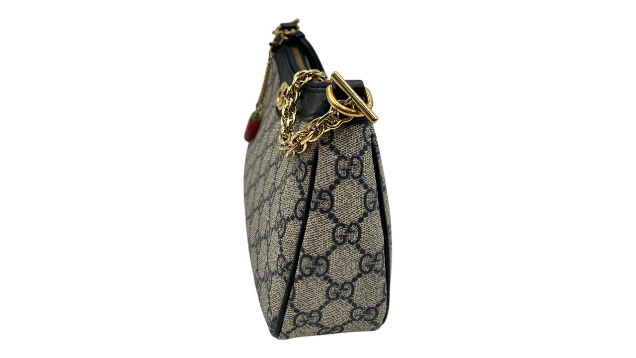 GUCCI OPHIDIA GG CANVAS SHOULDER BAG