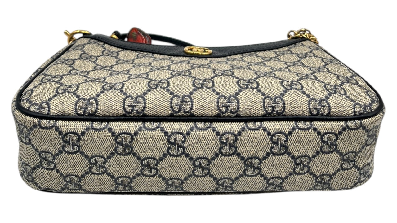 GUCCI OPHIDIA GG CANVAS SHOULDER BAG