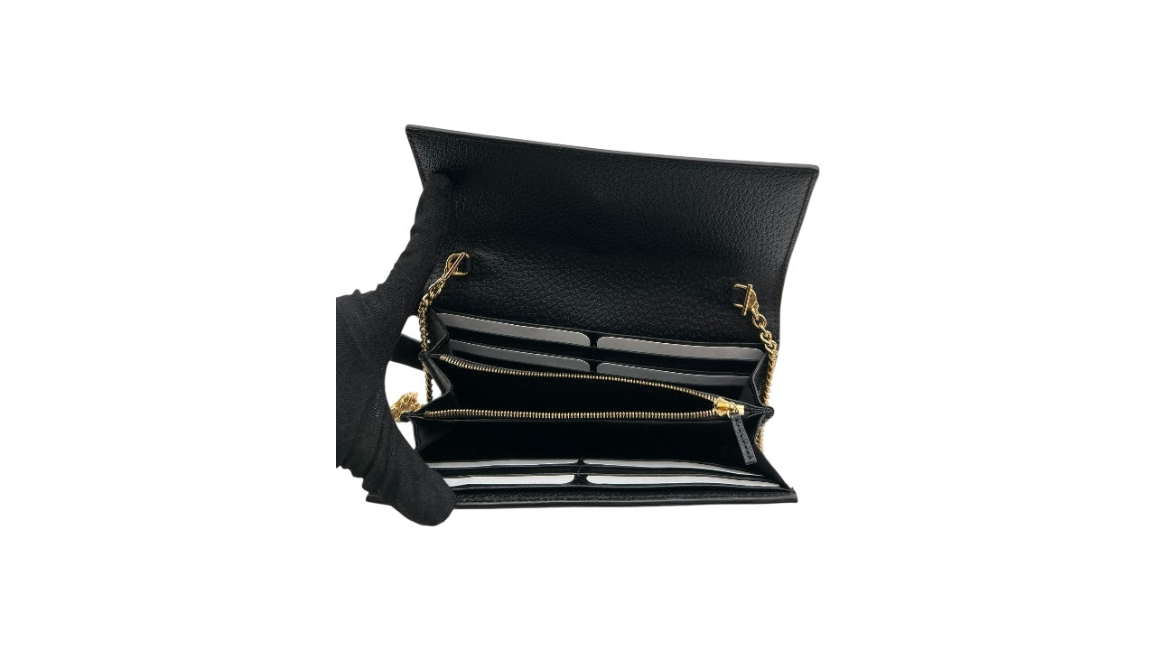 GUCCI JACKIE 1961 DENIM WOC CROSSBODY BAG