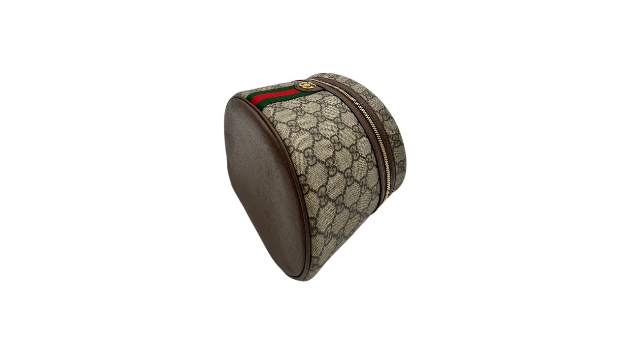 GUCCI OPHIDIA GG SUPREME COSMETIC BAG