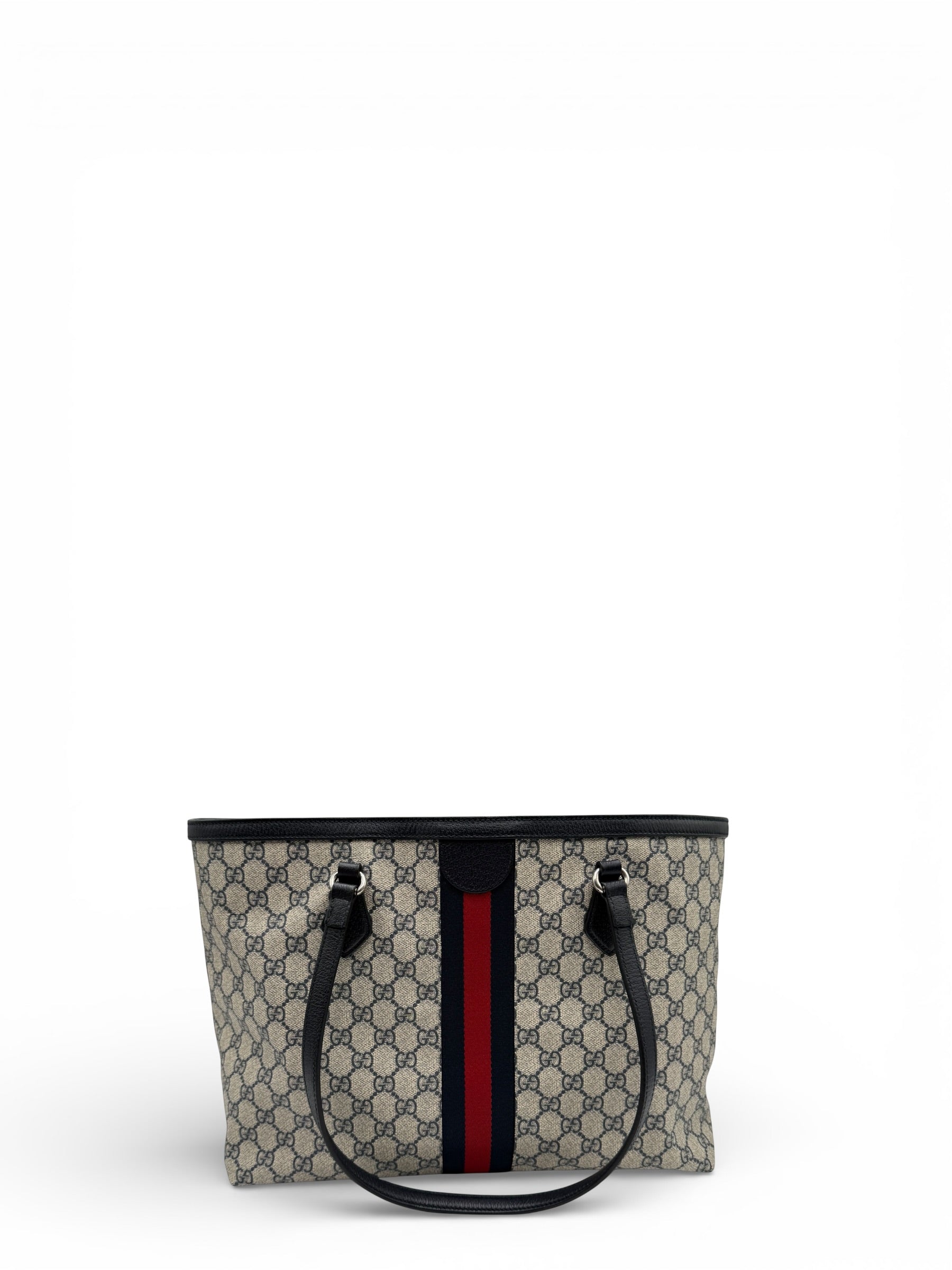 GUCCI OPHIDIA MONOGRAM CANVAS TOTE BAG