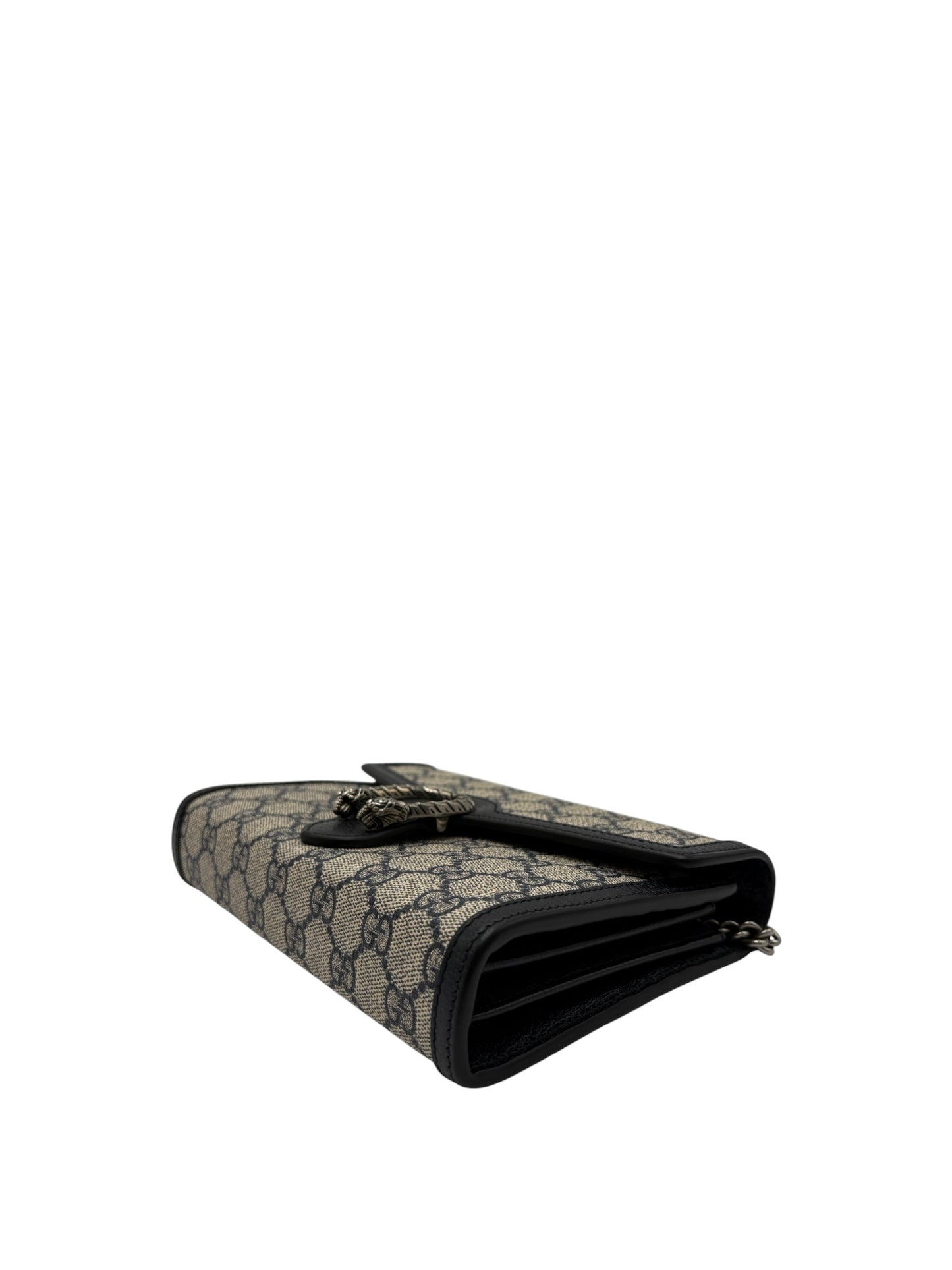 GUCCI GG MONOGRAM CANVAS DIONYSUS CHAIN WALLET