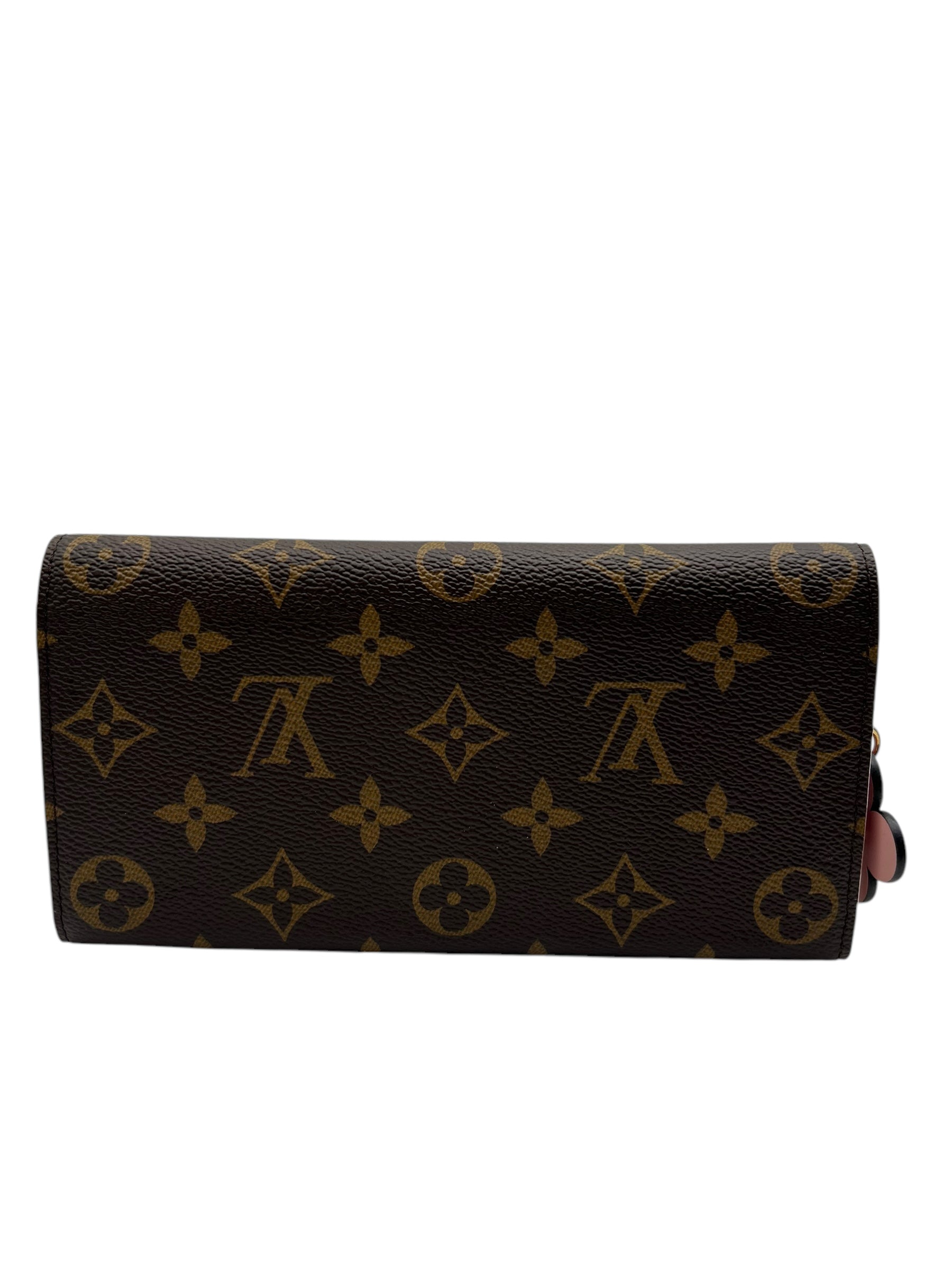 LOUIS VUITTON EMILIE WALLET BLOOMING FLOWER PINK