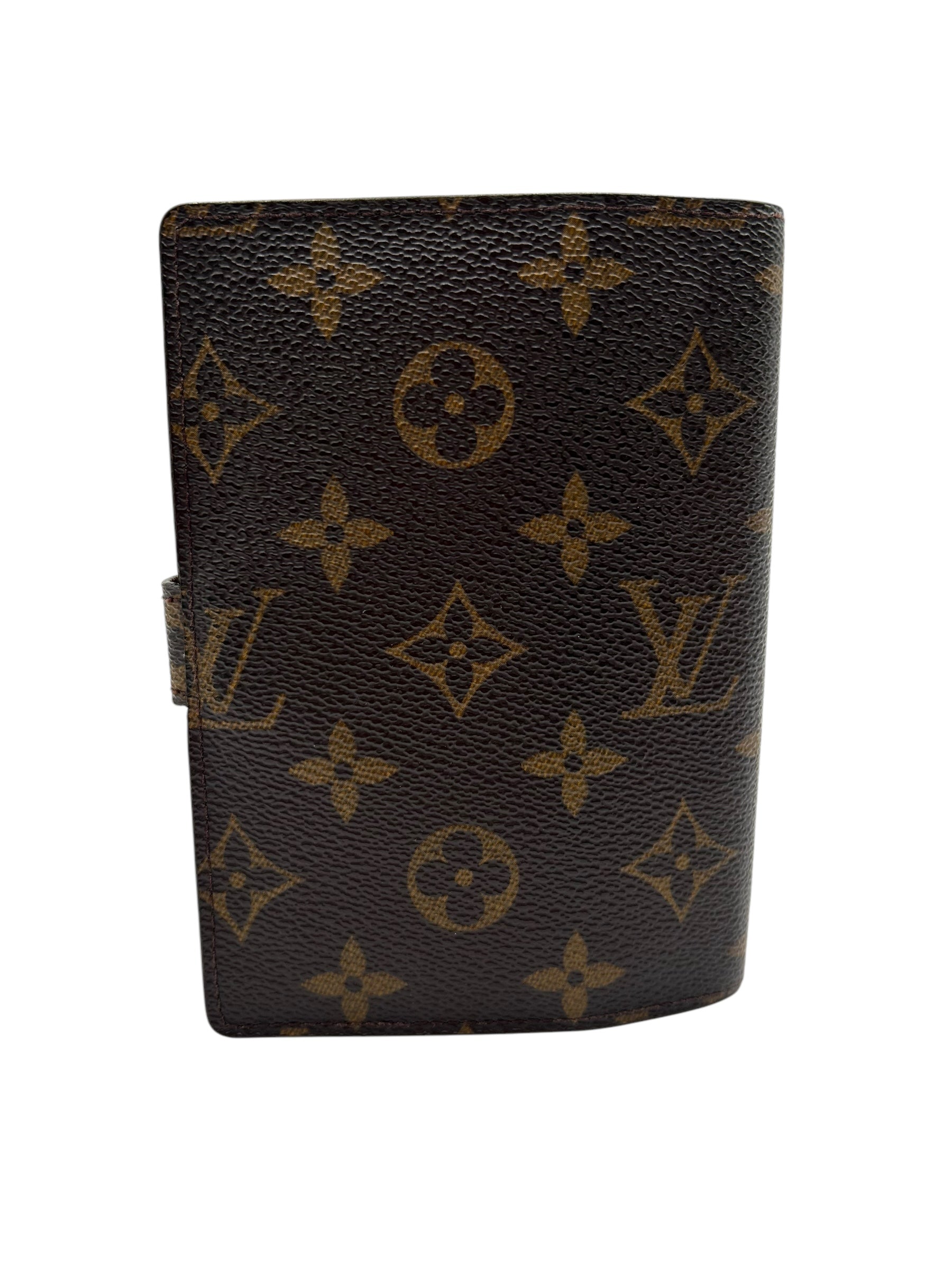 LOUIS VUITTON AGENDA MONOGRAM BROWN NOTEBOOK HOLDER