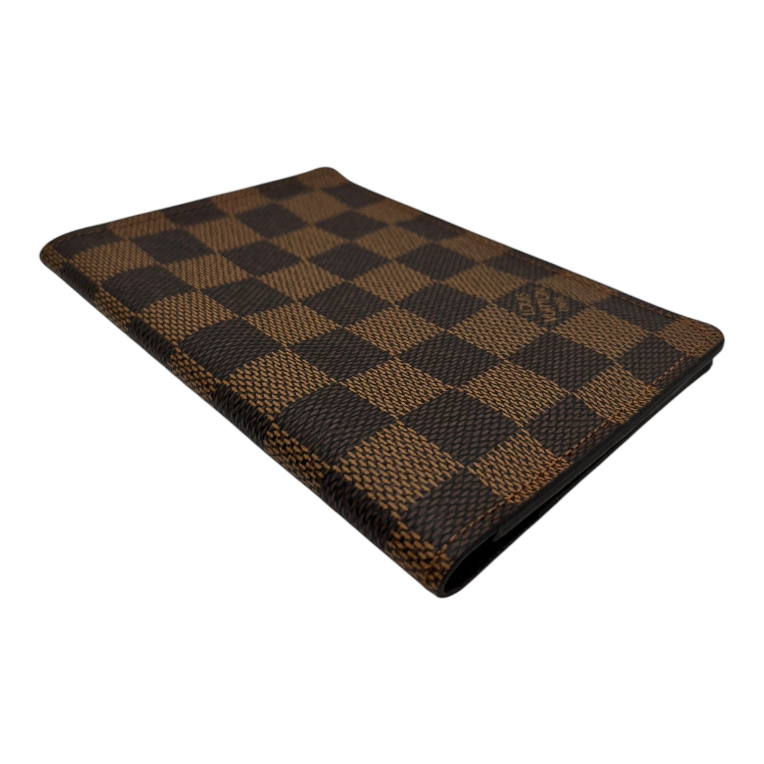 LOUIS VUITTON DAMIER EBENE CANVAS PASSPORT HOLDER