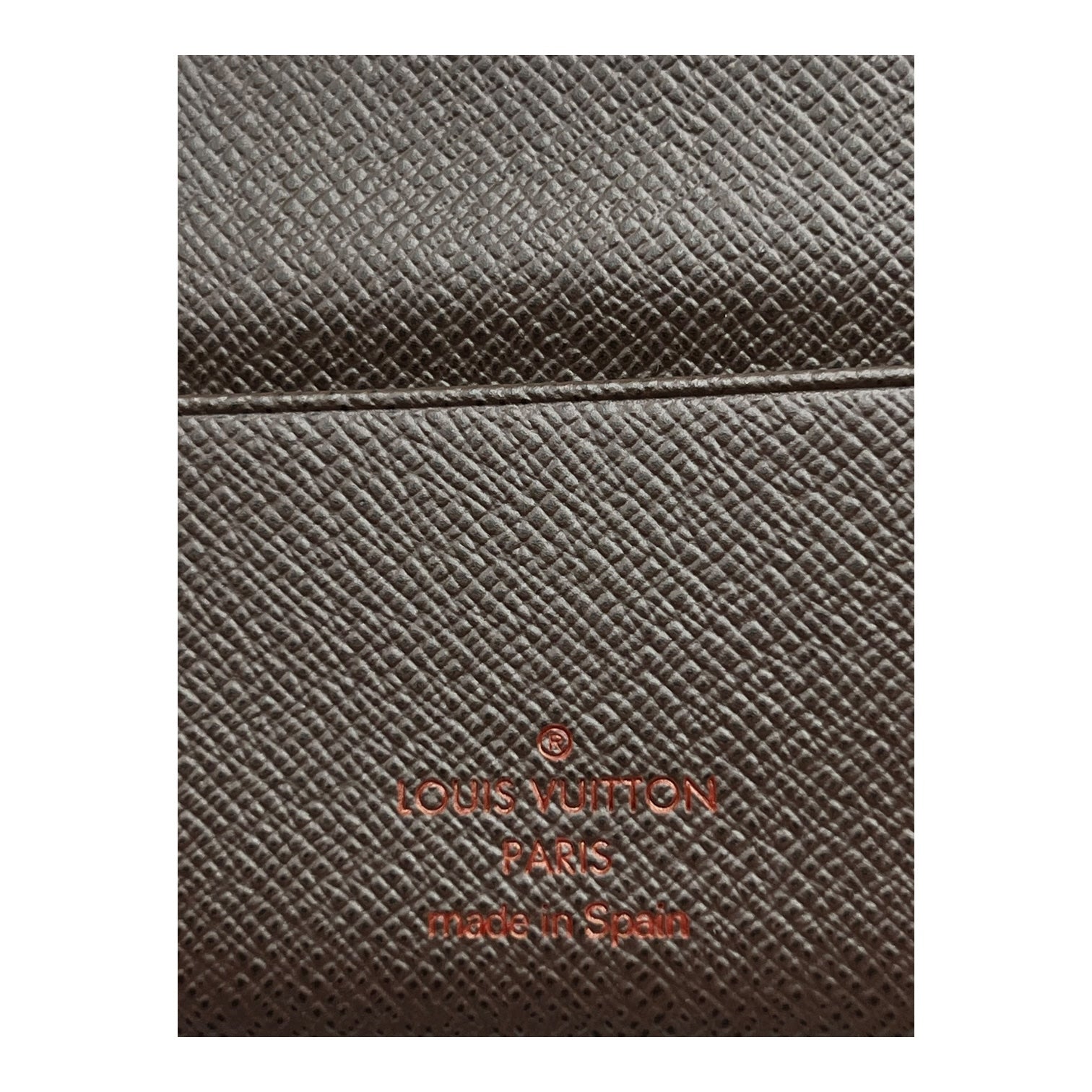 LOUIS VUITTON DAMIER EBENE CANVAS PASSPORT HOLDER