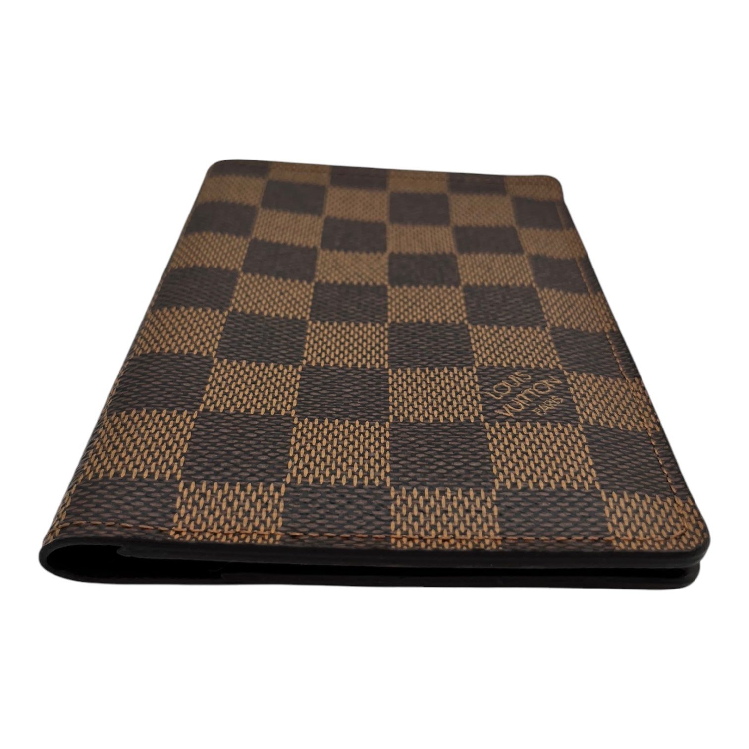 LOUIS VUITTON DAMIER EBENE CANVAS PASSPORT HOLDER
