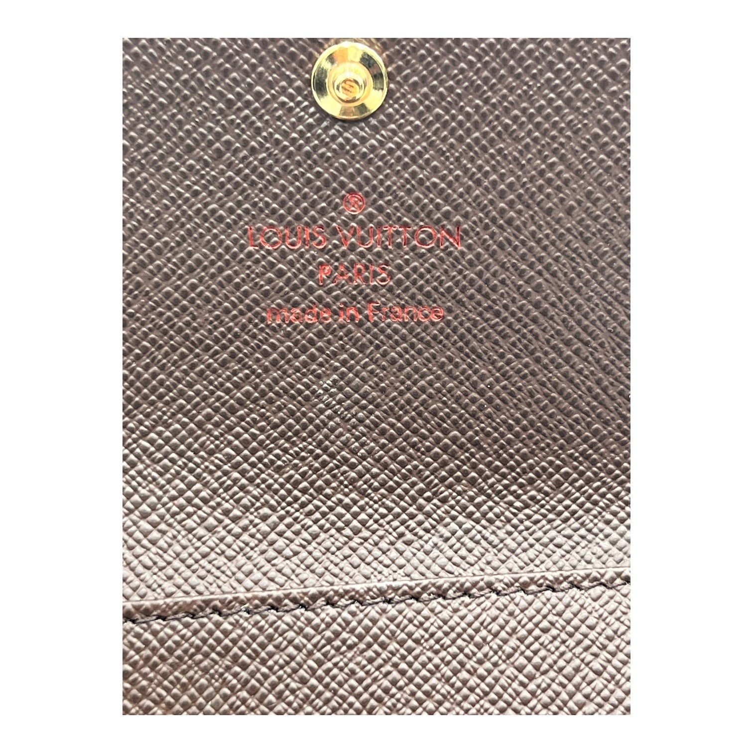 LOUIS VUITTON MICRO DAMIER EBENE KEY POUCH