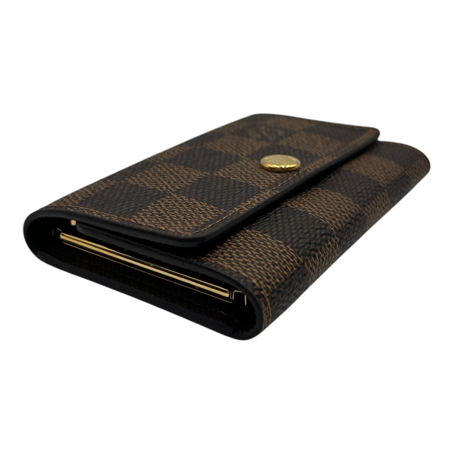 LOUIS VUITTON MICRO DAMIER EBENE KEY POUCH