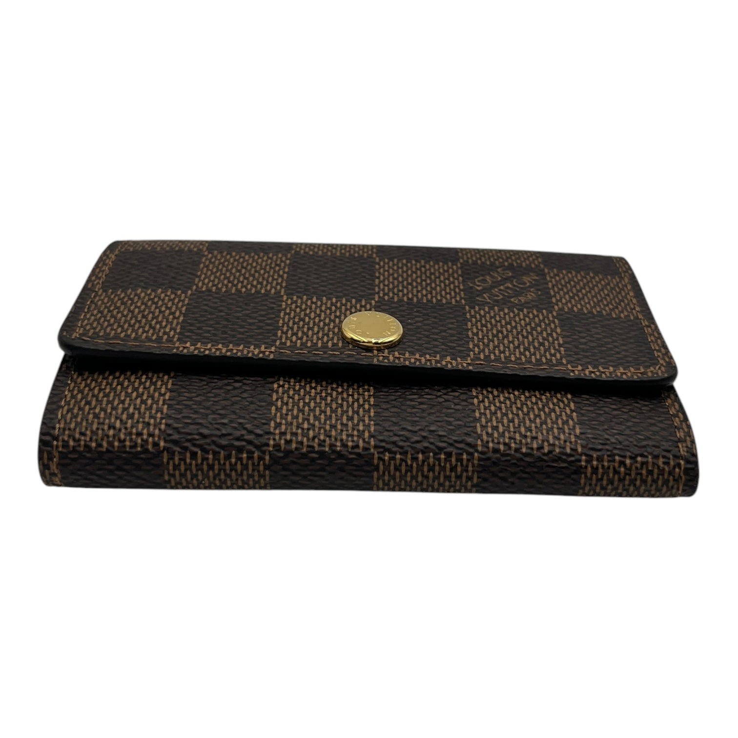LOUIS VUITTON MICRO DAMIER EBENE KEY POUCH