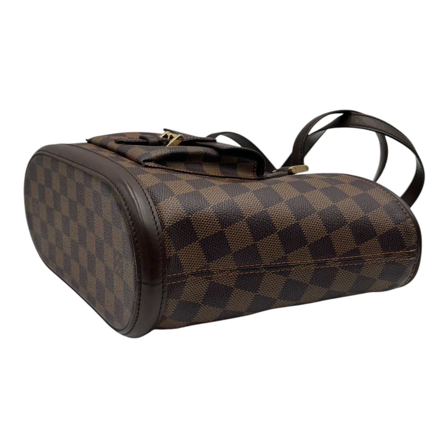 LOUIS VUITTON DAMIER EBENE MANOSQUE PM HANDBAG