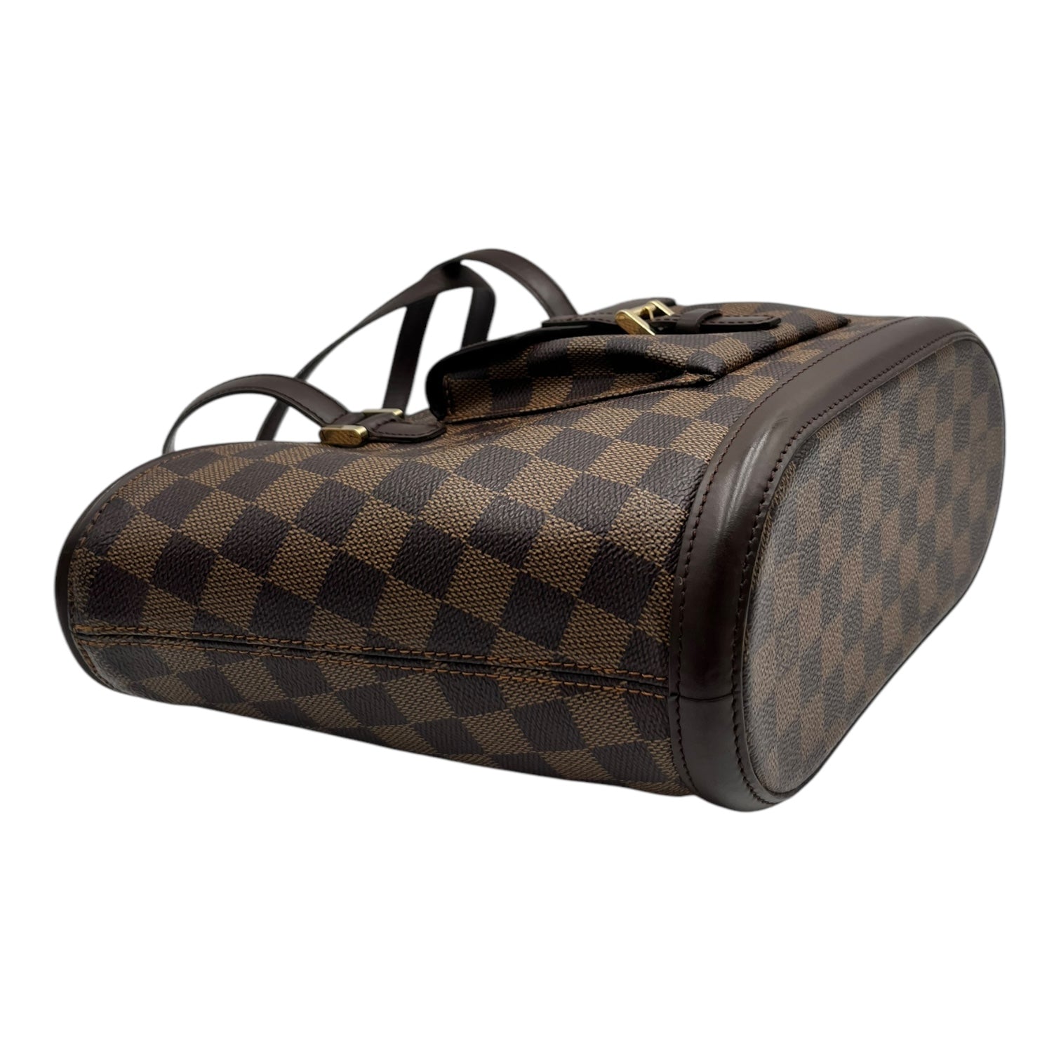 LOUIS VUITTON DAMIER EBENE MANOSQUE PM HANDBAG