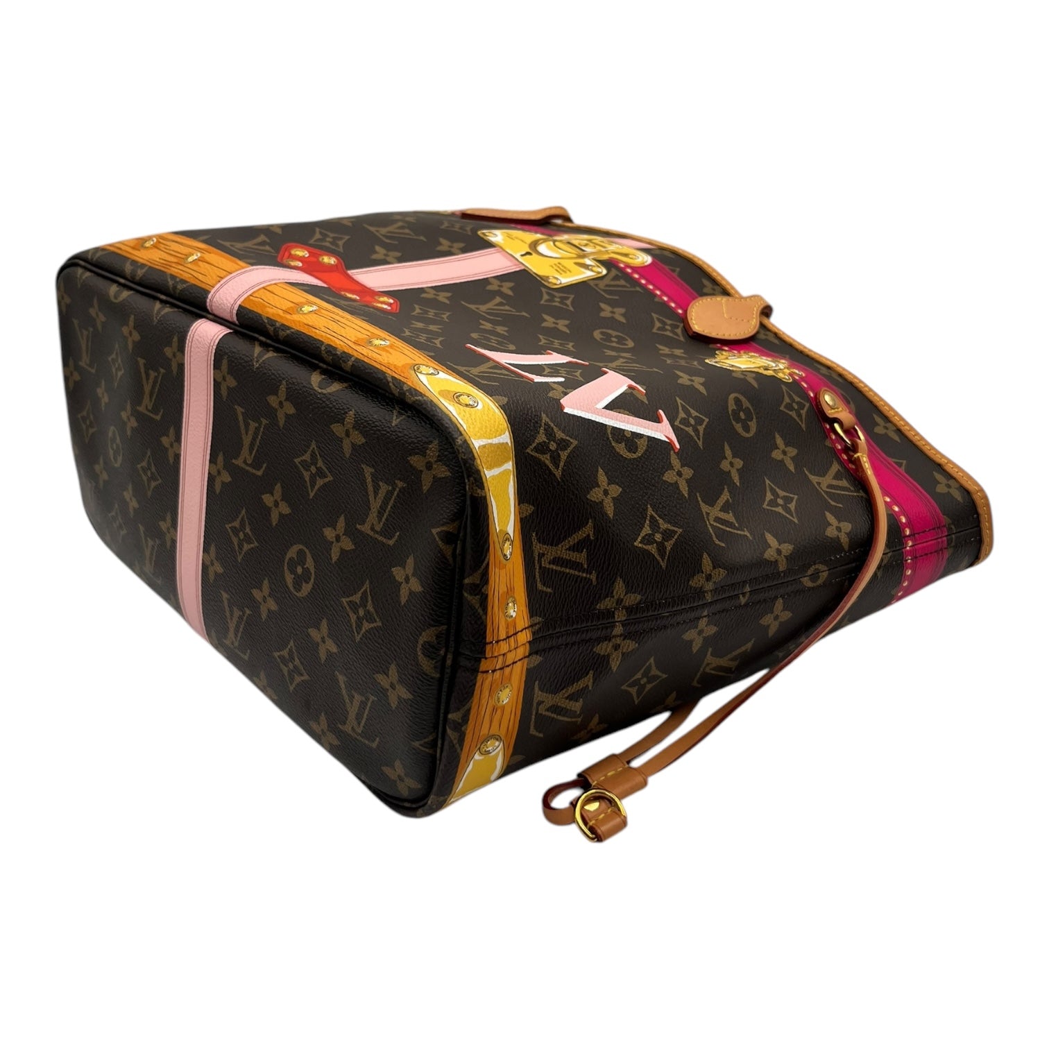 LOUIS VUITTON NEVERFULL MM MONOGRAM CANVAS SUMMER TRUNK