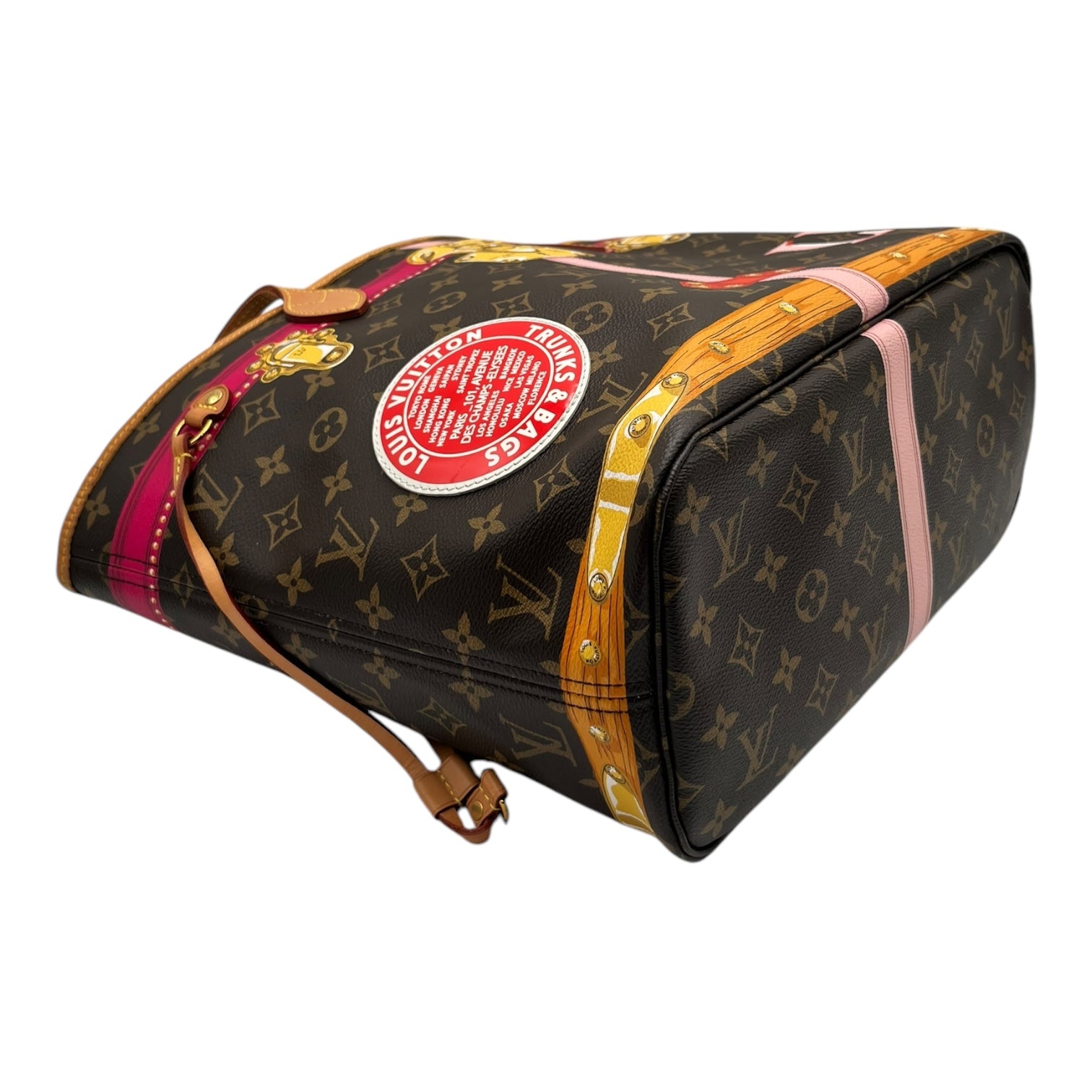 LOUIS VUITTON NEVERFULL MM MONOGRAM CANVAS SUMMER TRUNK