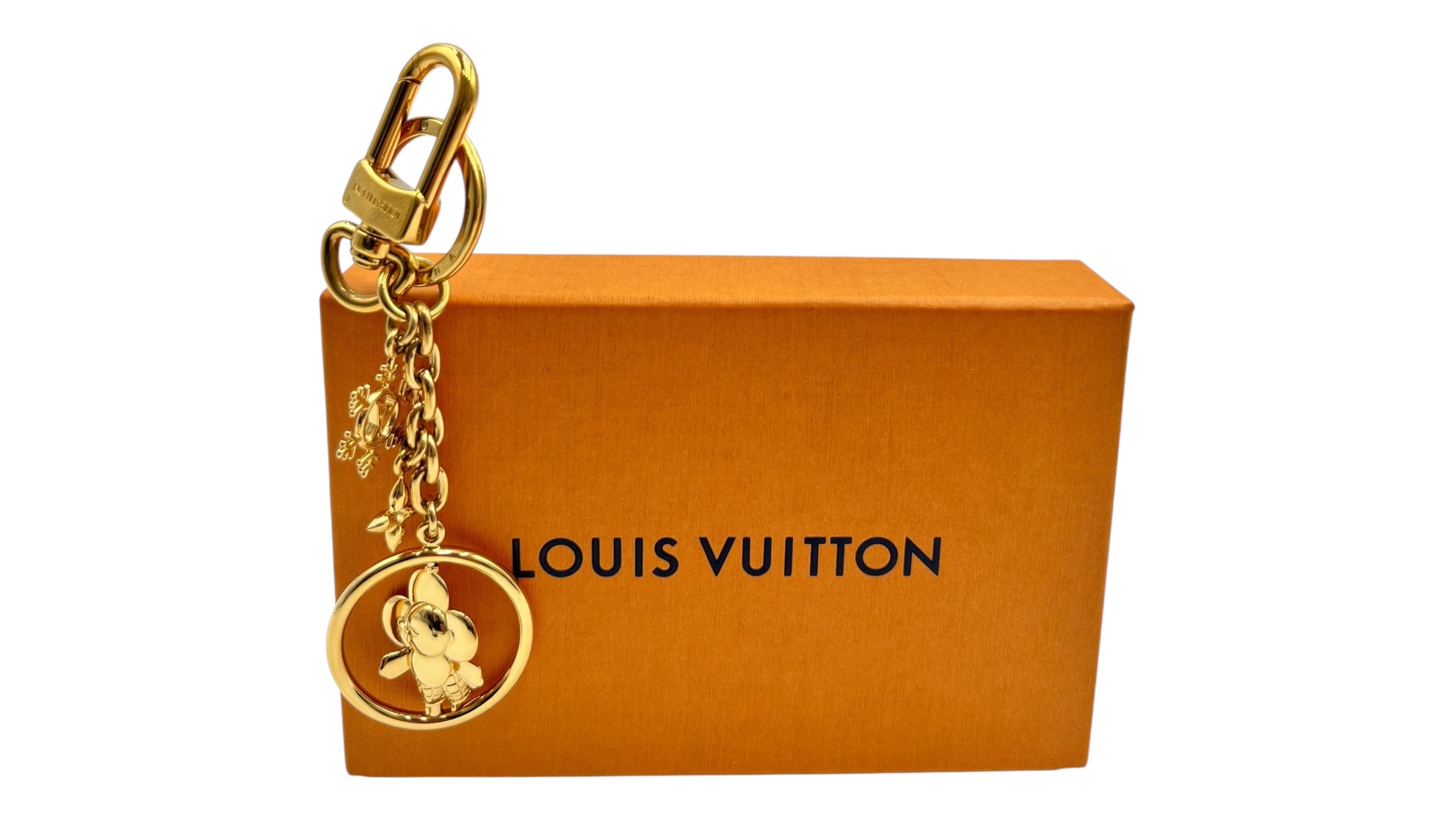 LOUIS VUITTON VIVIENNE ICE SKATE KEY HOLDER