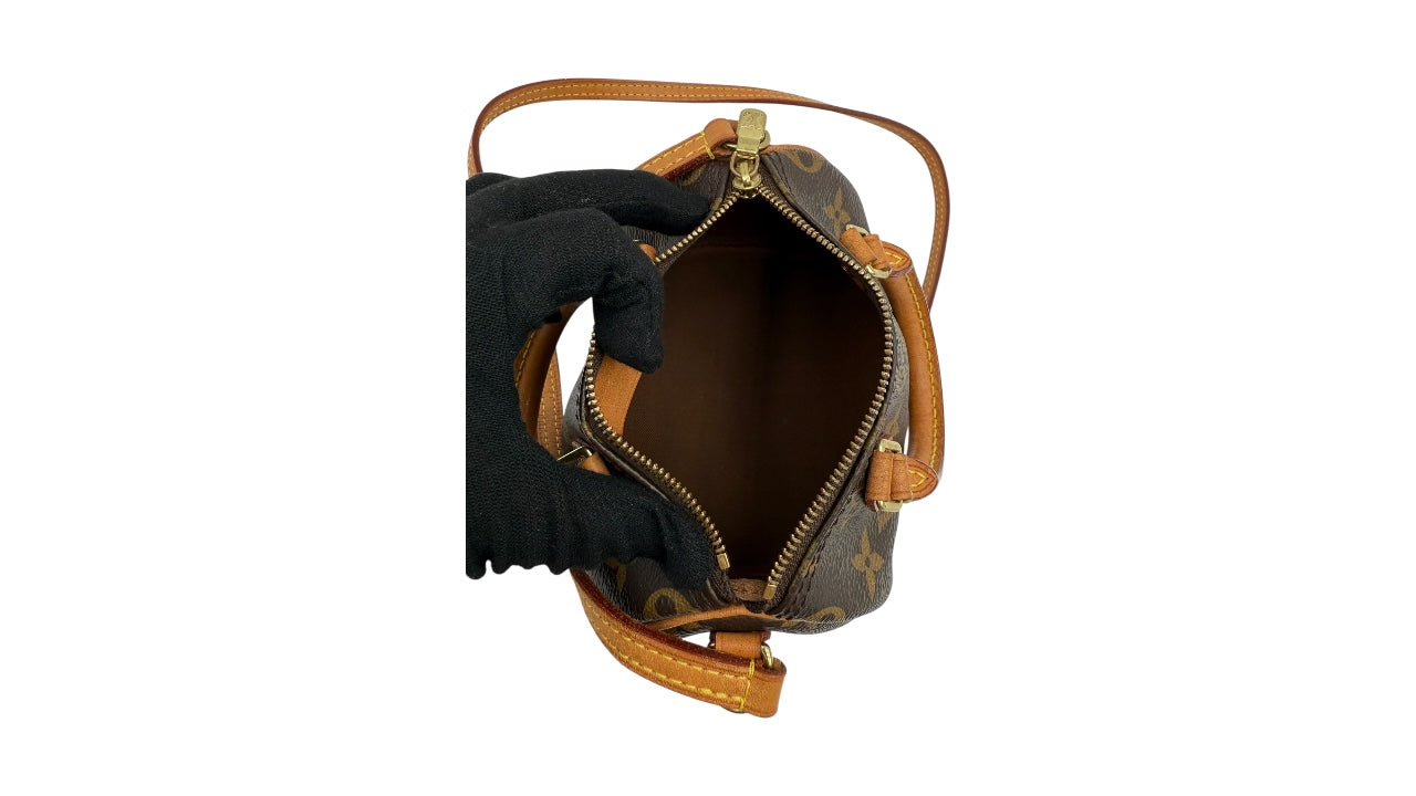 LOUIS VUITTON MONOGRAM CANVAS SPEEDY NANO