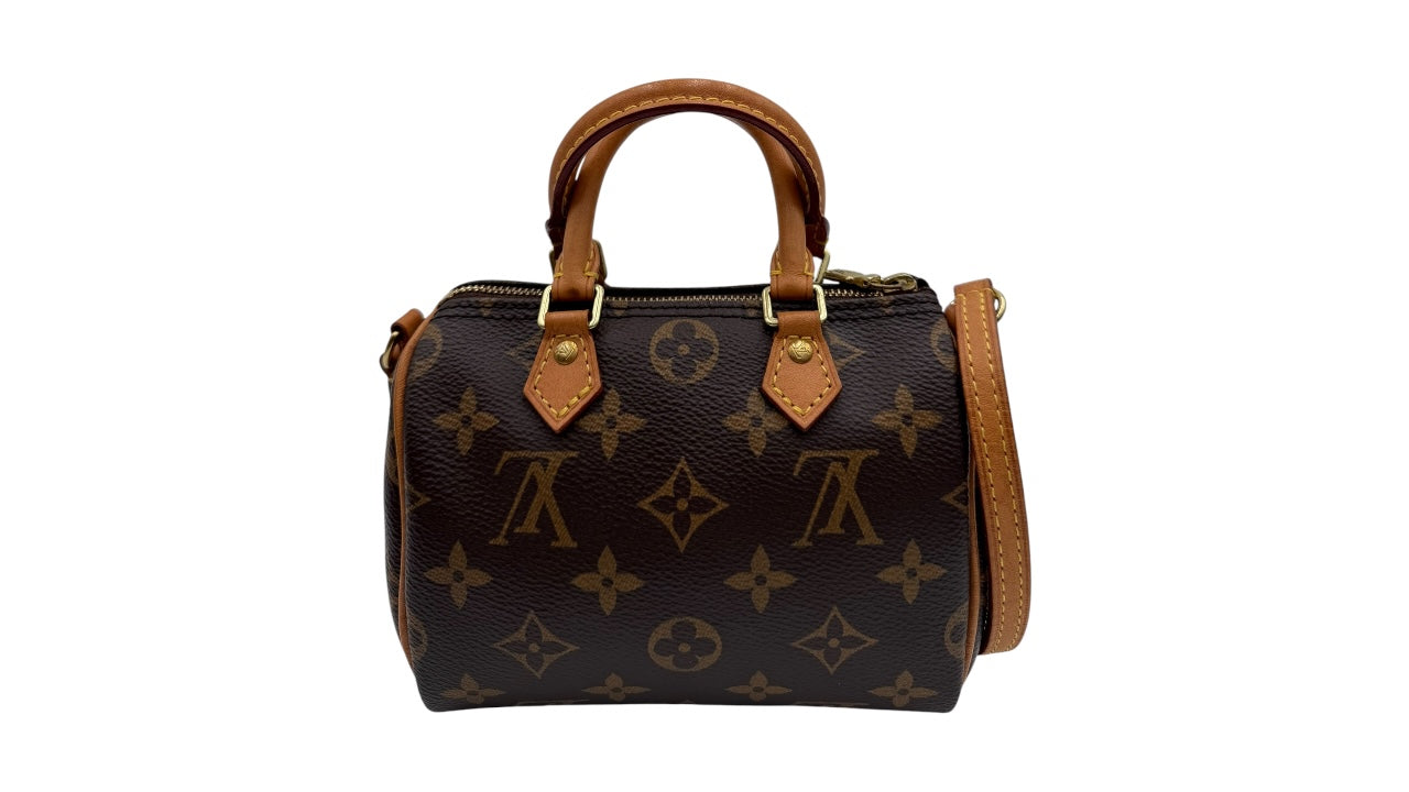 LOUIS VUITTON MONOGRAM CANVAS SPEEDY NANO