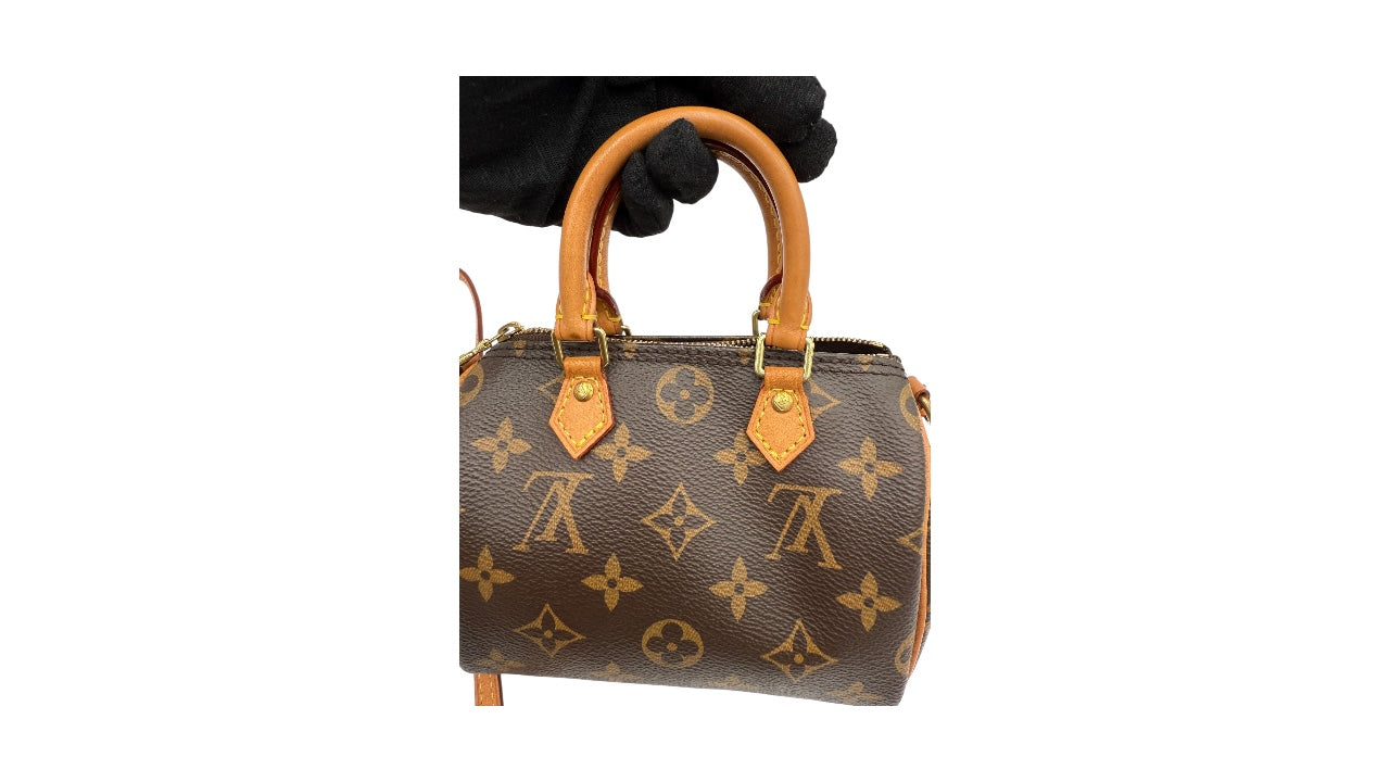 LOUIS VUITTON MONOGRAM CANVAS SPEEDY NANO