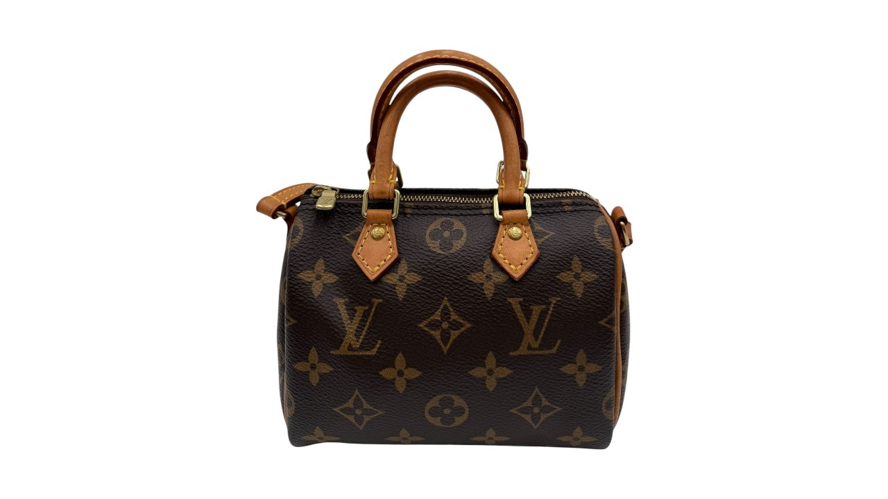 LOUIS VUITTON MONOGRAM CANVAS SPEEDY NANO