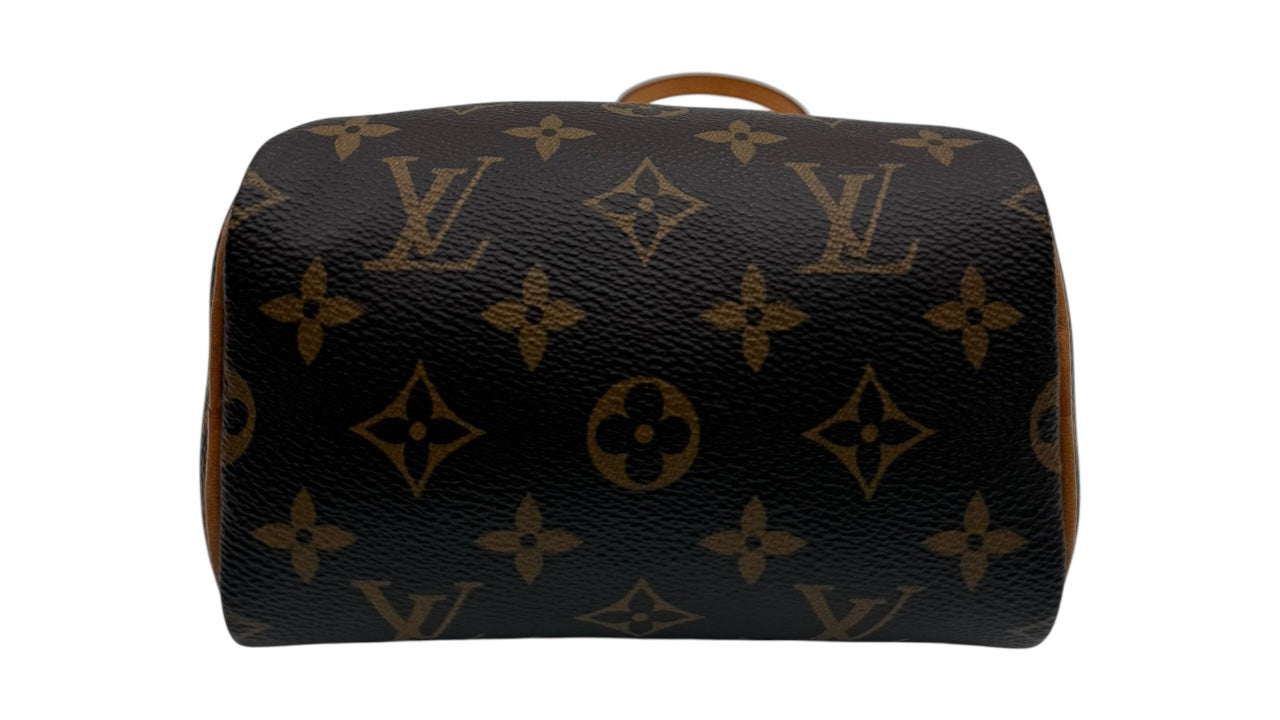 LOUIS VUITTON MONOGRAM CANVAS SPEEDY NANO