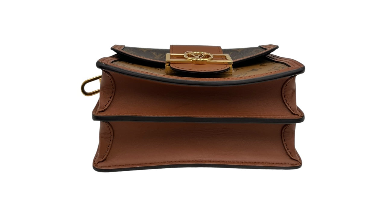 LOUIS VUITTON MONOGRAM REVERSE DAUPHINE MINI SHOULDER BAG