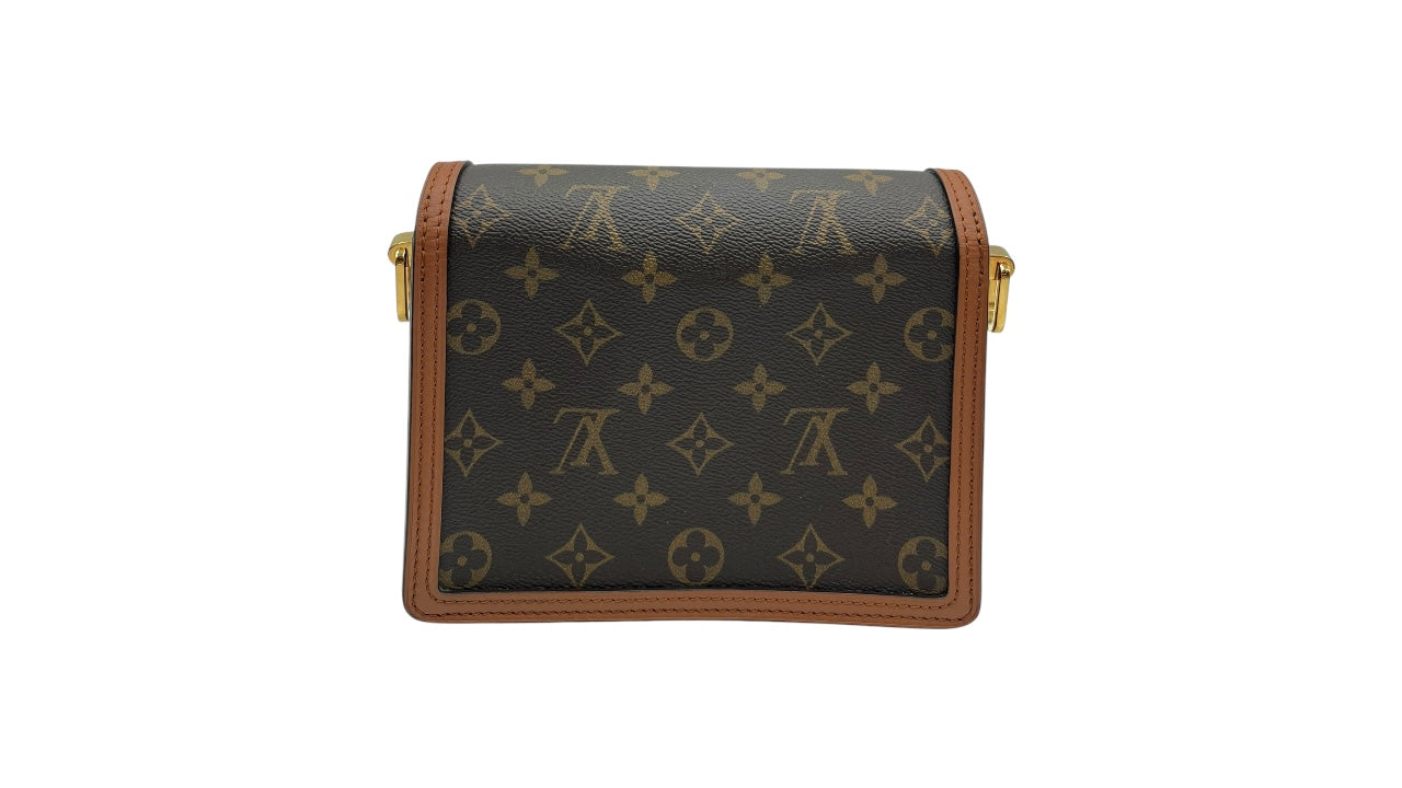 LOUIS VUITTON MONOGRAM REVERSE DAUPHINE MINI SHOULDER BAG