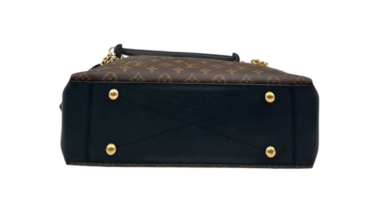 LOUIS VUITTON SURENE MM MONOGRAM CANVAS LEATHER TOTE