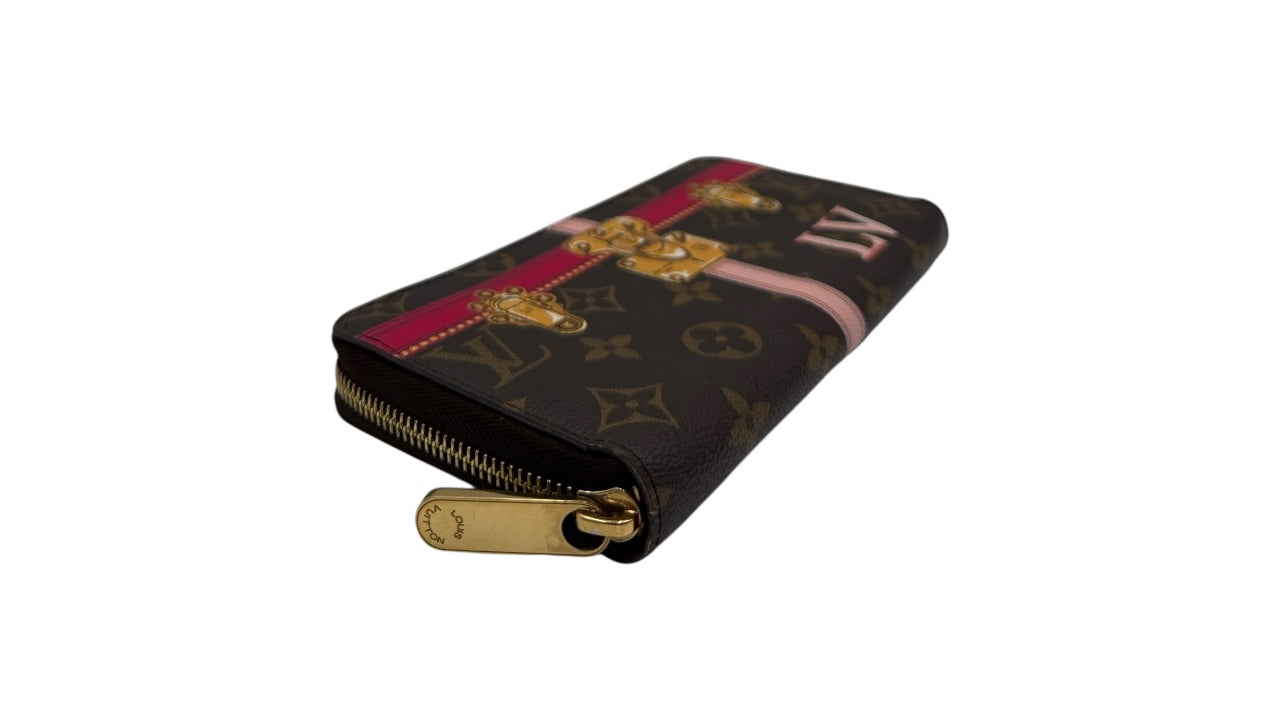 LOUIS VUITTON MONOGRAM SUMMER TRUNKS ZIPPY WALLET
