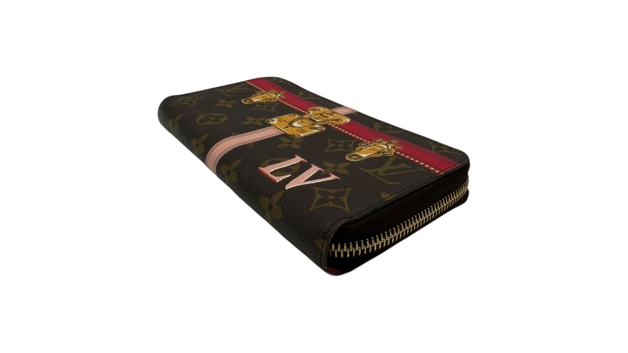 LOUIS VUITTON MONOGRAM SUMMER TRUNKS ZIPPY WALLET