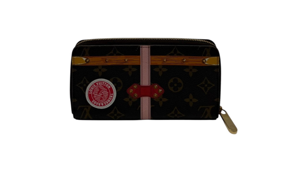 LOUIS VUITTON MONOGRAM SUMMER TRUNKS ZIPPY WALLET