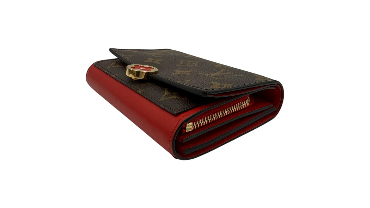 LOUIS VUITTON MONOGRAM FLOWER SHORT WALLET